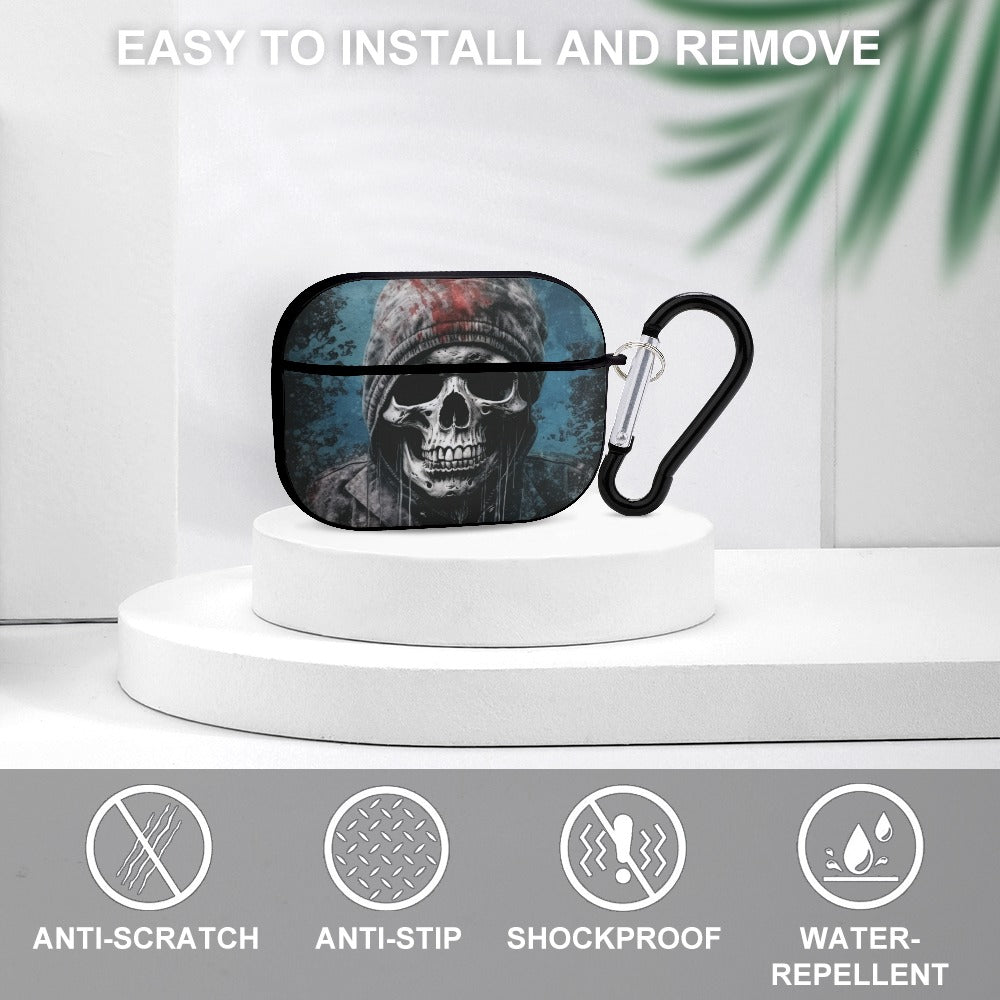 Punk Reaper Apple AirPods Pro Case Cover - Stylish Protective Skin for AirPods Pro 2nd/1st Gen - Perfect for Music Lovers, Gym, Travel & Daily Use