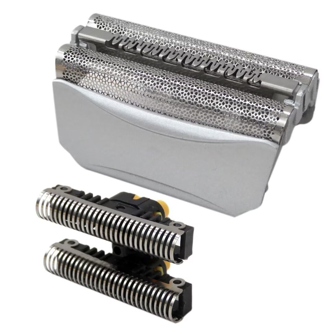 Replacement Shaver Foil & Cutter Head for Braun Series 8000 8970/8975/8985/8986/8987/8990/8991/8995/8595 - Compatible with Braun WaterFlex - Perfect for Home & Travel Shaving