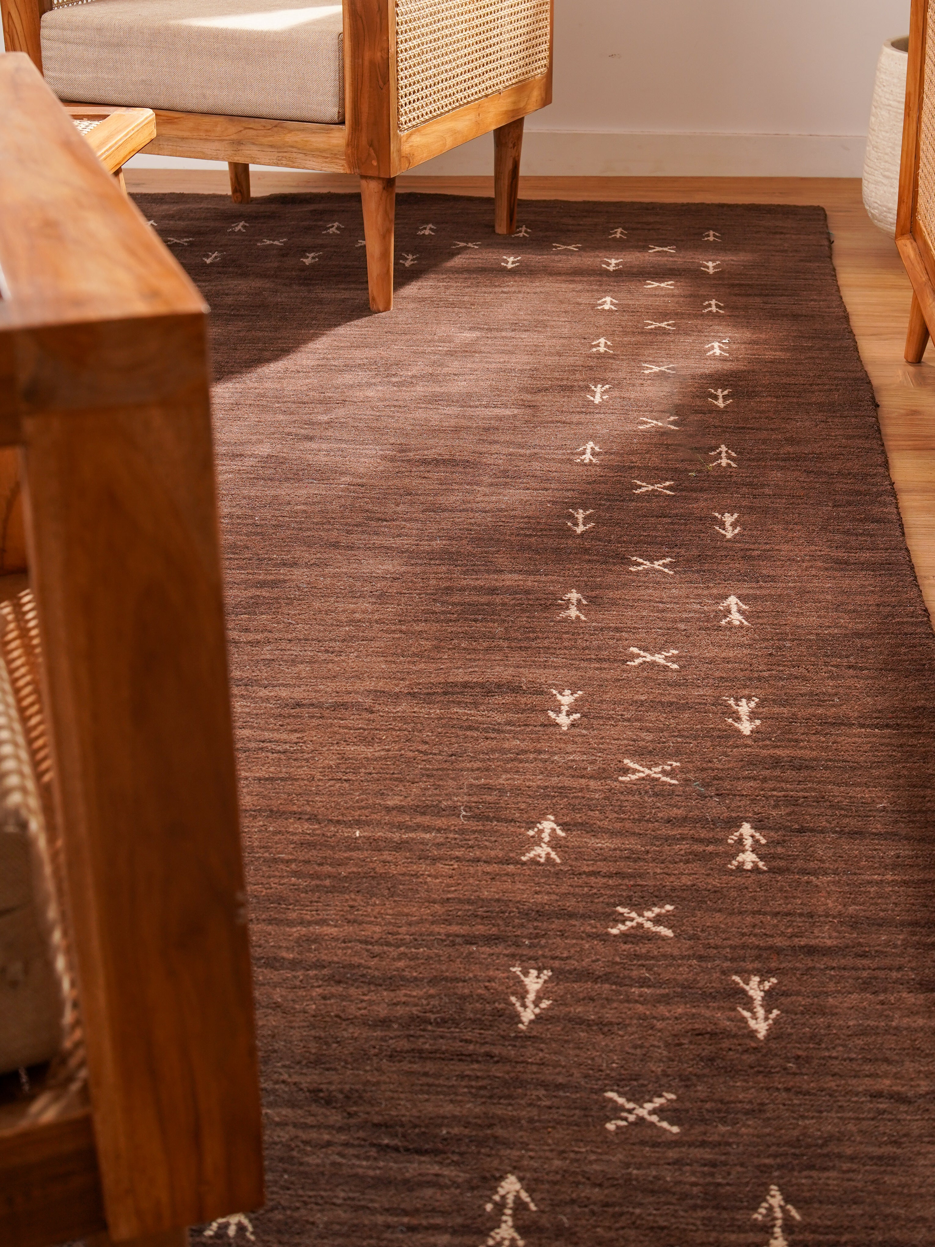 Handmade Dalian Wool Area Rug - Traditional Hand Knotted Oriental Carpet for Living Room, Bedroom & Home Decor