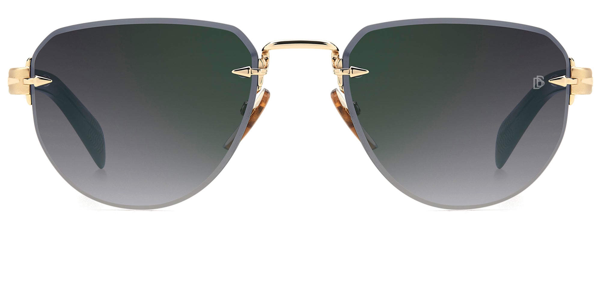 David Beckham DB7144/S Sunglasses - Polarized UV Protection Aviator Style for Men & Women - Perfect for Driving, Outdoor Sports & Fashion Accessories