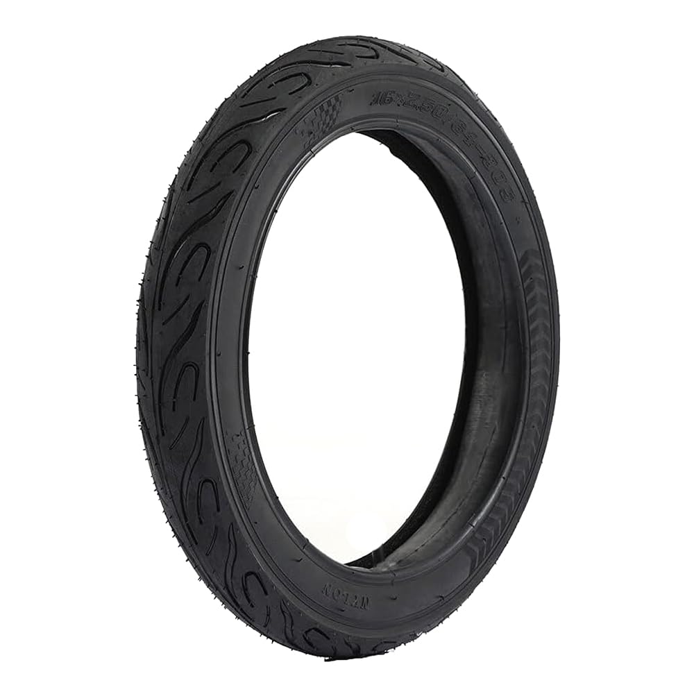 Premium Bike Tires for BMX, Folding, Road Bikes - 12/14/16/18/20 x 2.5 Inches - Durable All-Terrain Bicycle Tires for Kids & Adults - Perfect for Commuting, Off-Road Adventures & Urban Cycling