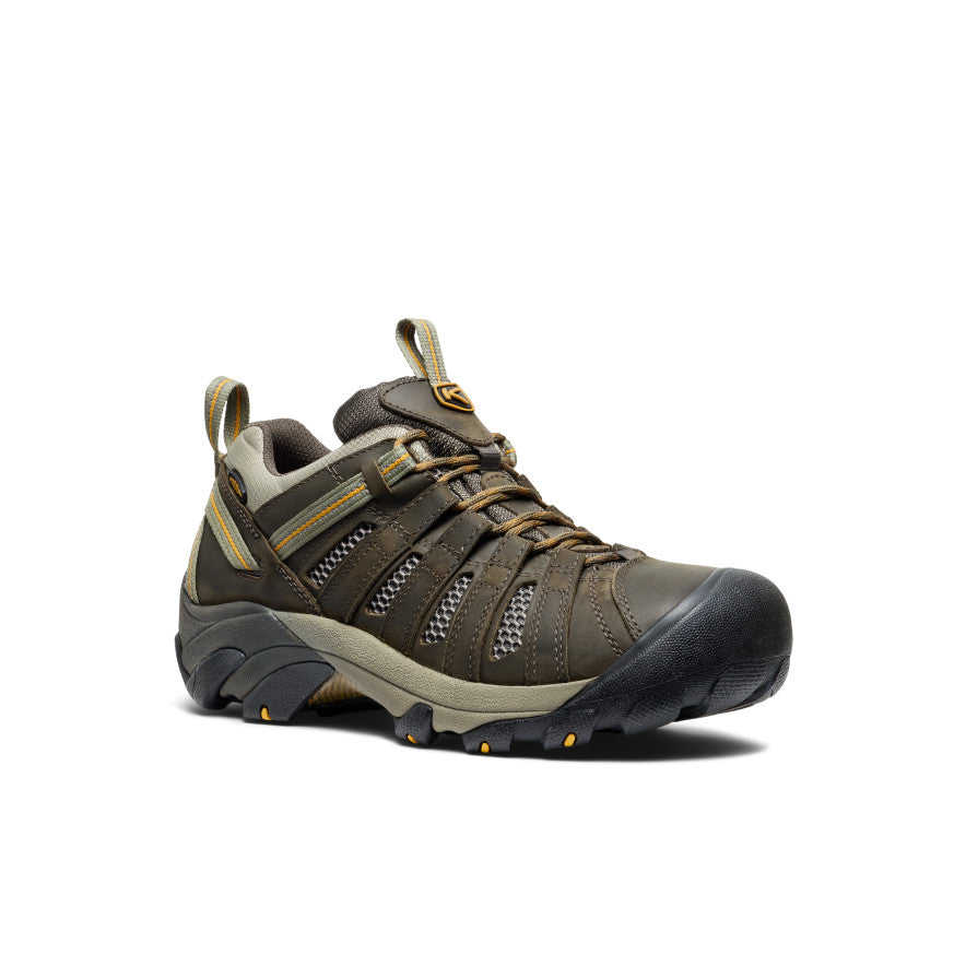 Men's Voyageur Waterproof Hiking Boots - Black Olive/Inca Gold | Outdoor Trekking & Camping Footwear for Men