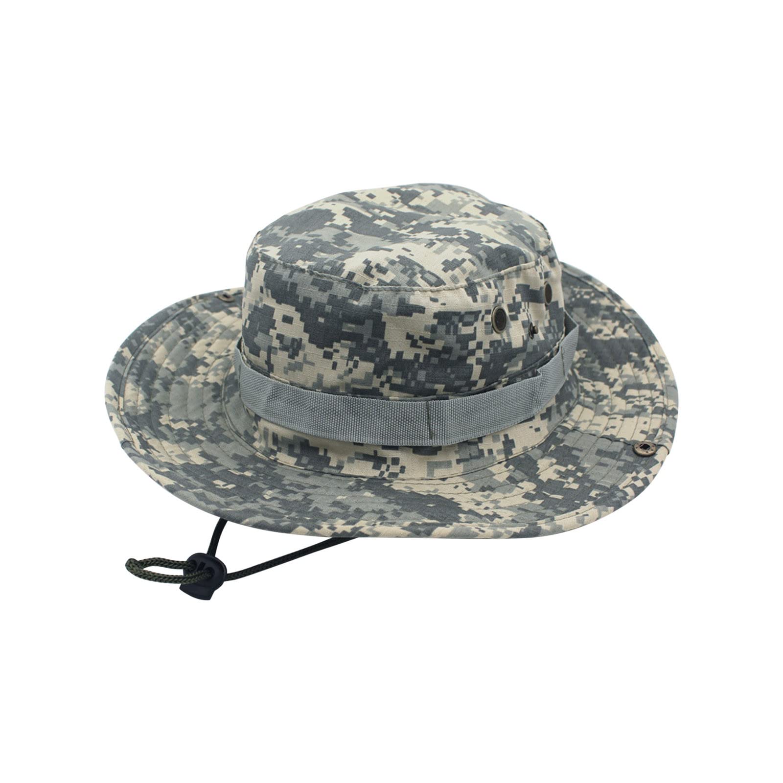 Foldable Sun Hat for Men & Women - UPF 50+ UV Protection Outdoor Fishing Hiking Hat - Breathable Lightweight Round Cap for Beach, Camping, Travel & Sports