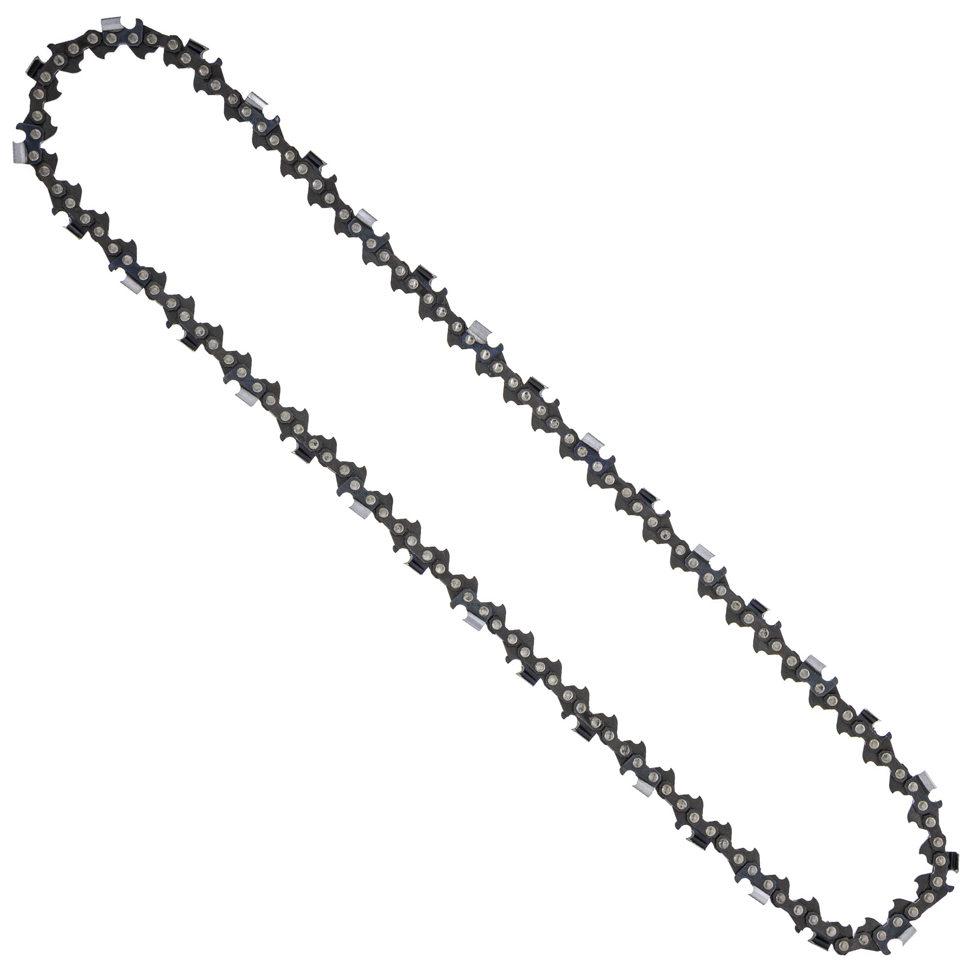 8TEN 18 Inch Semi Chisel Chainsaw Chain .050 Gauge 3/8 Pitch 66DL - Compatible with Echo CS-590, Stihl MS260, MS270, Poulan PP4818A (10 Pack) - Ideal for Tree Trimming, Firewood Cutting, and Landscaping