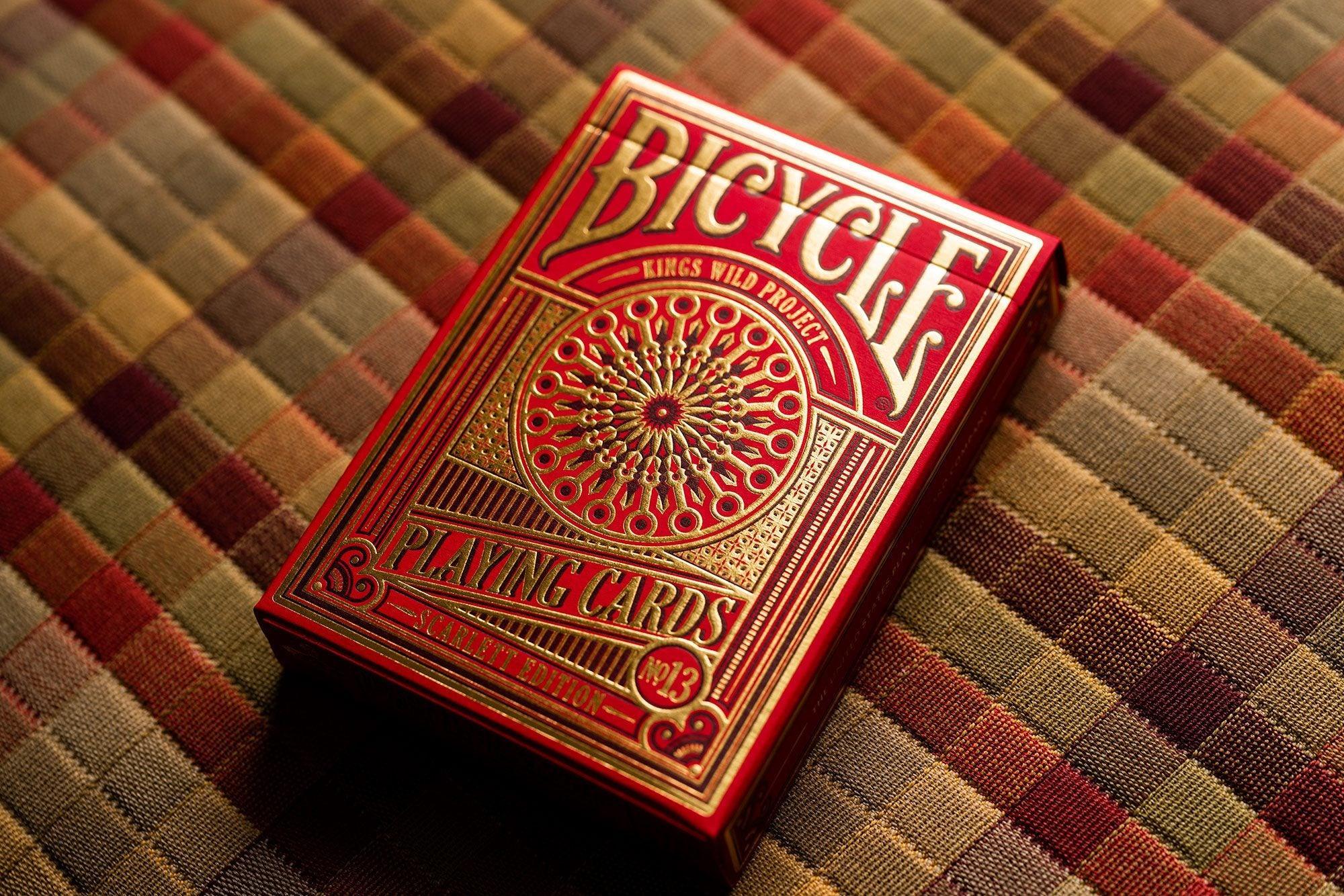 Scarlett Bicycle Limited Edition Playing Cards - Premium Poker Cards for Magic Tricks, Card Games & Collectors | Perfect for Poker Nights, Cardistry & Gift Giving