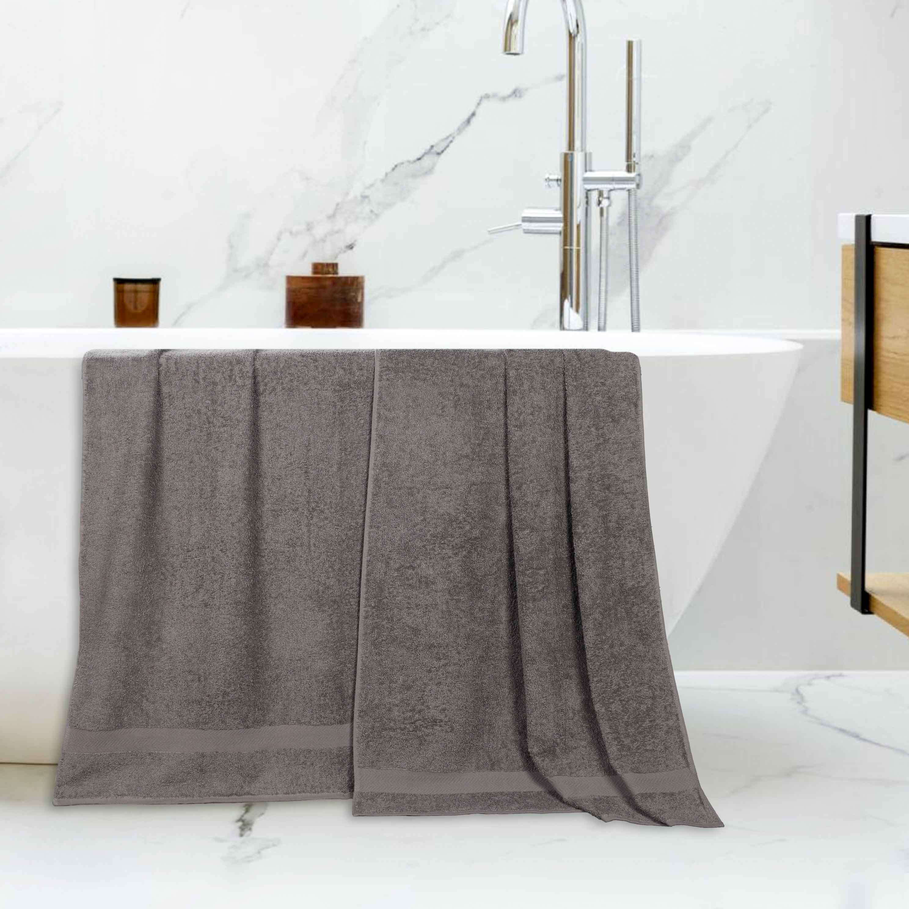 Franklin Eco-Friendly Organic Cotton 2-Piece Bath Sheet Set | Ultra Soft & Absorbent Towels for Spa, Beach & Luxury Bathroom Use