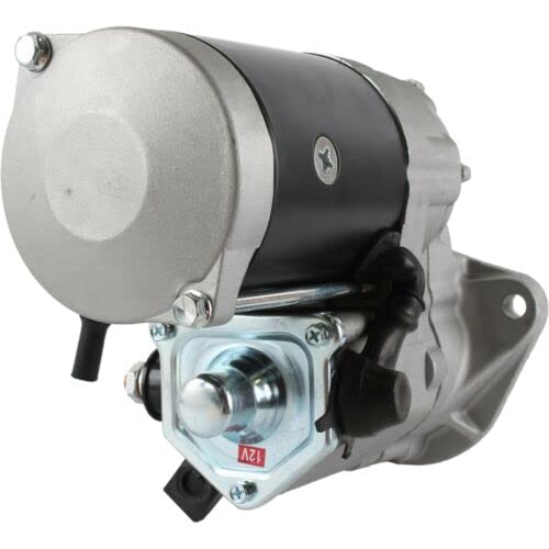 12V 3.0KW DSA Starter Motor - 10 Teeth Replacement for Cummins ISB QSB 4B 6B Engines (Fits 3971603, 3971611, 428000-2860) - Heavy Duty Truck & Diesel Engine Starter for Reliable Cold Weather Performance