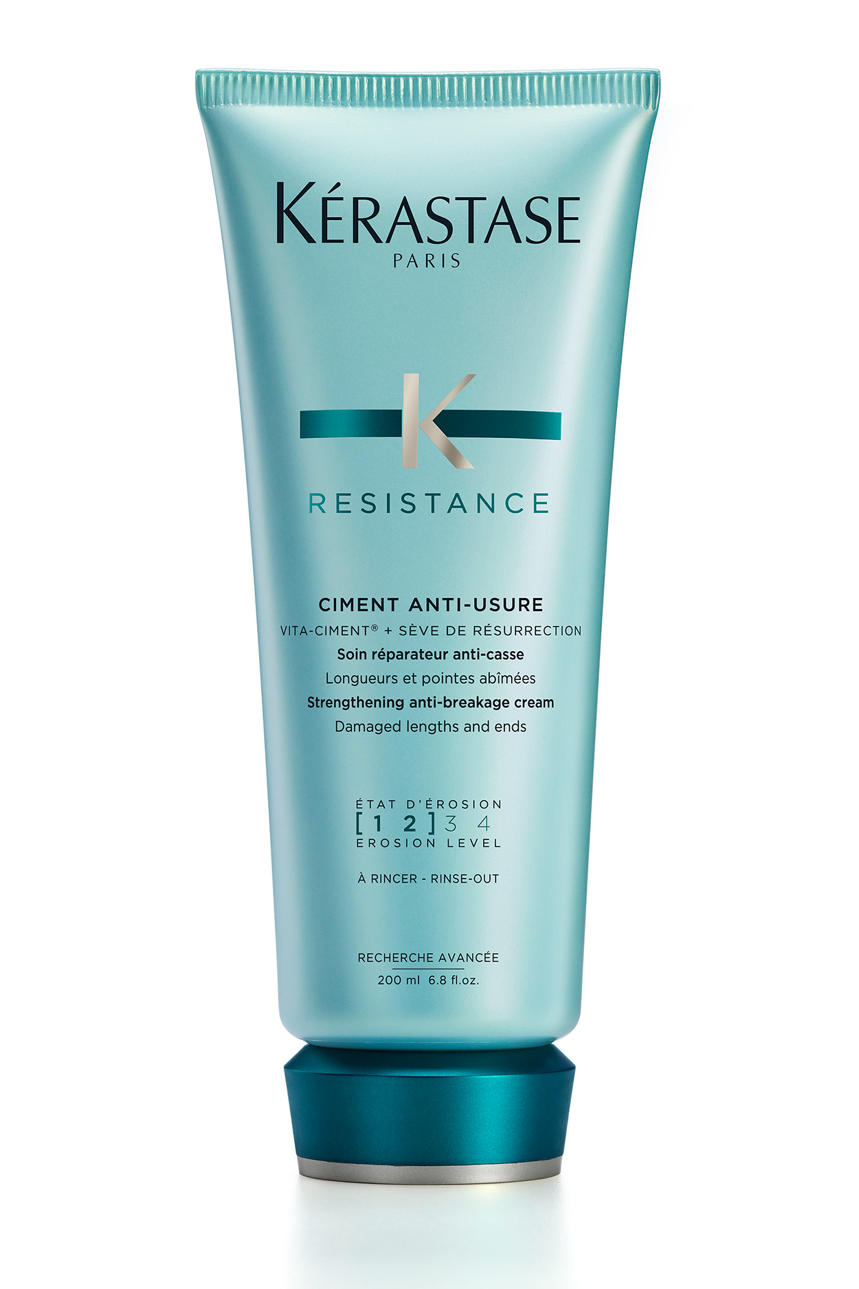 Kerastase Resistance Ciment Anti-Usure Hair Treatment - Repair & Strengthen Damaged Hair for Shine & Elasticity - Perfect for Color-Treated & Heat-Damaged Hair