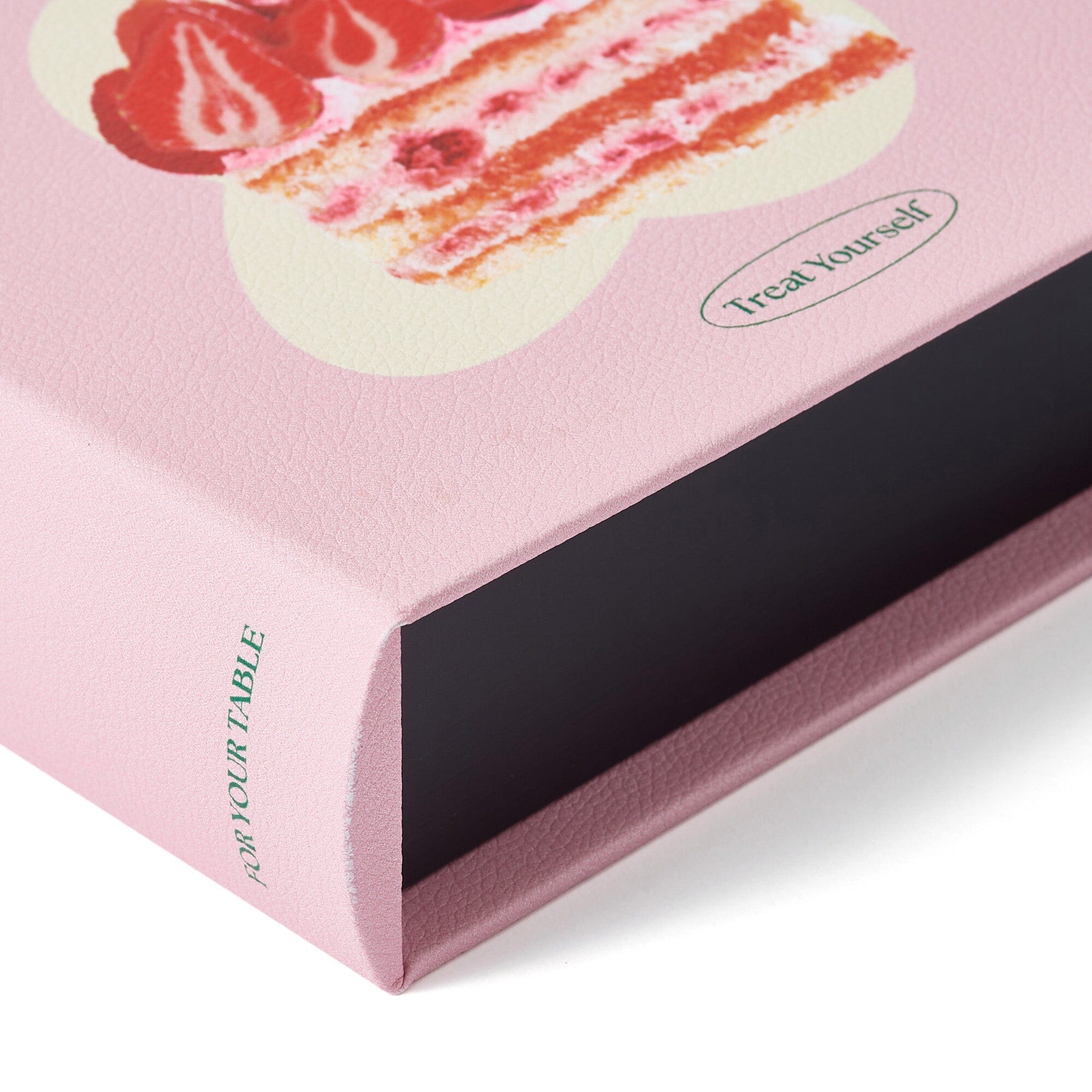 Cafe Book Box Medium Pink - Stylish Storage Organizer for Books, Magazines & Office Supplies | Perfect for Home, Office & Cafe Decor