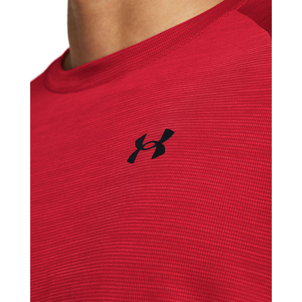 Men's Under Armour Tech Textured T-Shirt - Moisture-Wicking Performance Shirt for Gym, Running & Workouts | Breathable & Quick-Dry Activewear