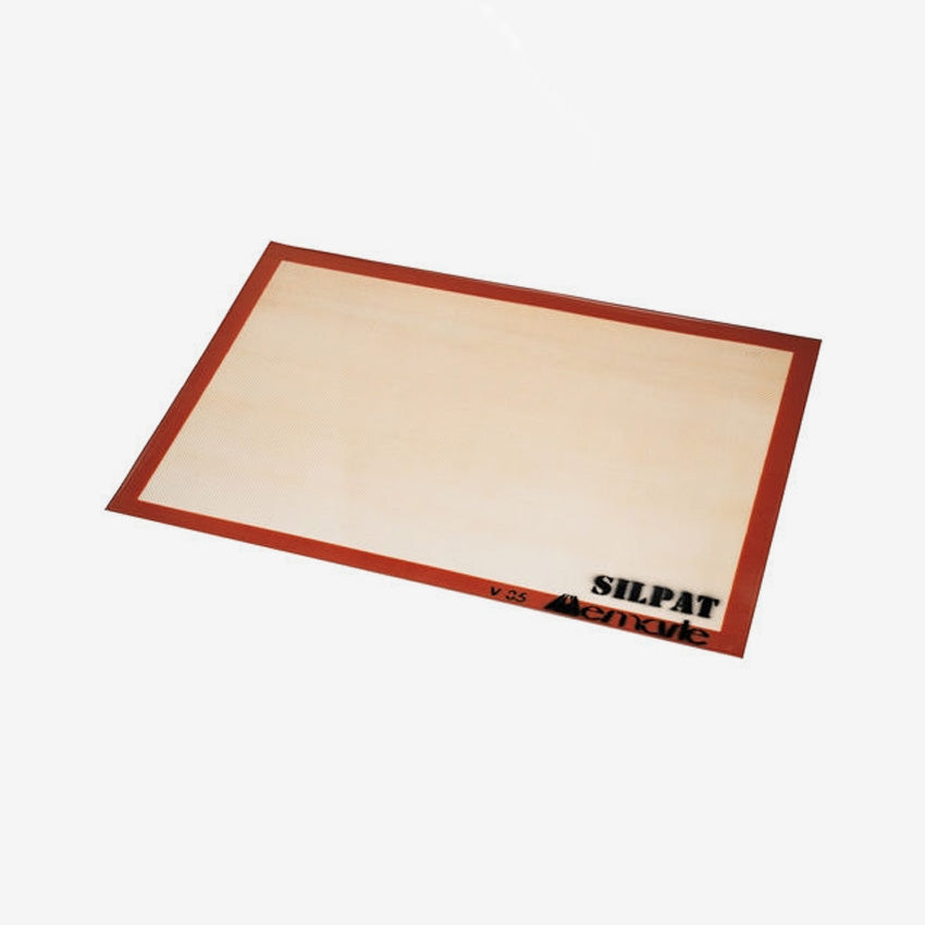 Fox Run Silpat™ Half Size Silicone Baking Mat - Non-Stick, Heat-Resistant Baking Sheet for Cookies, Pastries & More - Perfect for Home Bakers & Professional Kitchens
