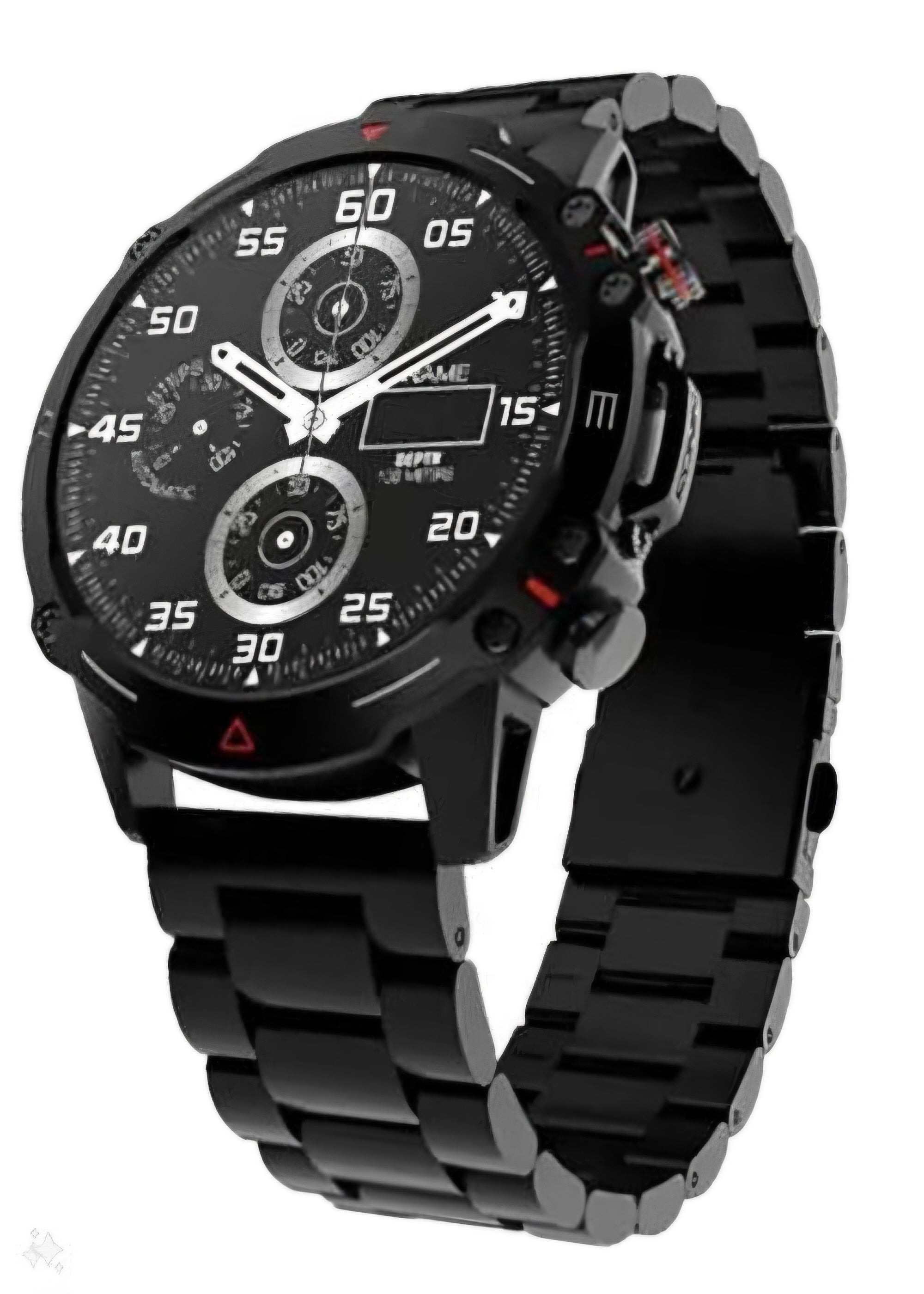 Revoltt Military Smart Watch for Men - Bluetooth Calling, IP68 Waterproof, Heart Rate Monitor, Fitness Tracker - Perfect for Outdoor Sports, Running, Hiking & Daily Use