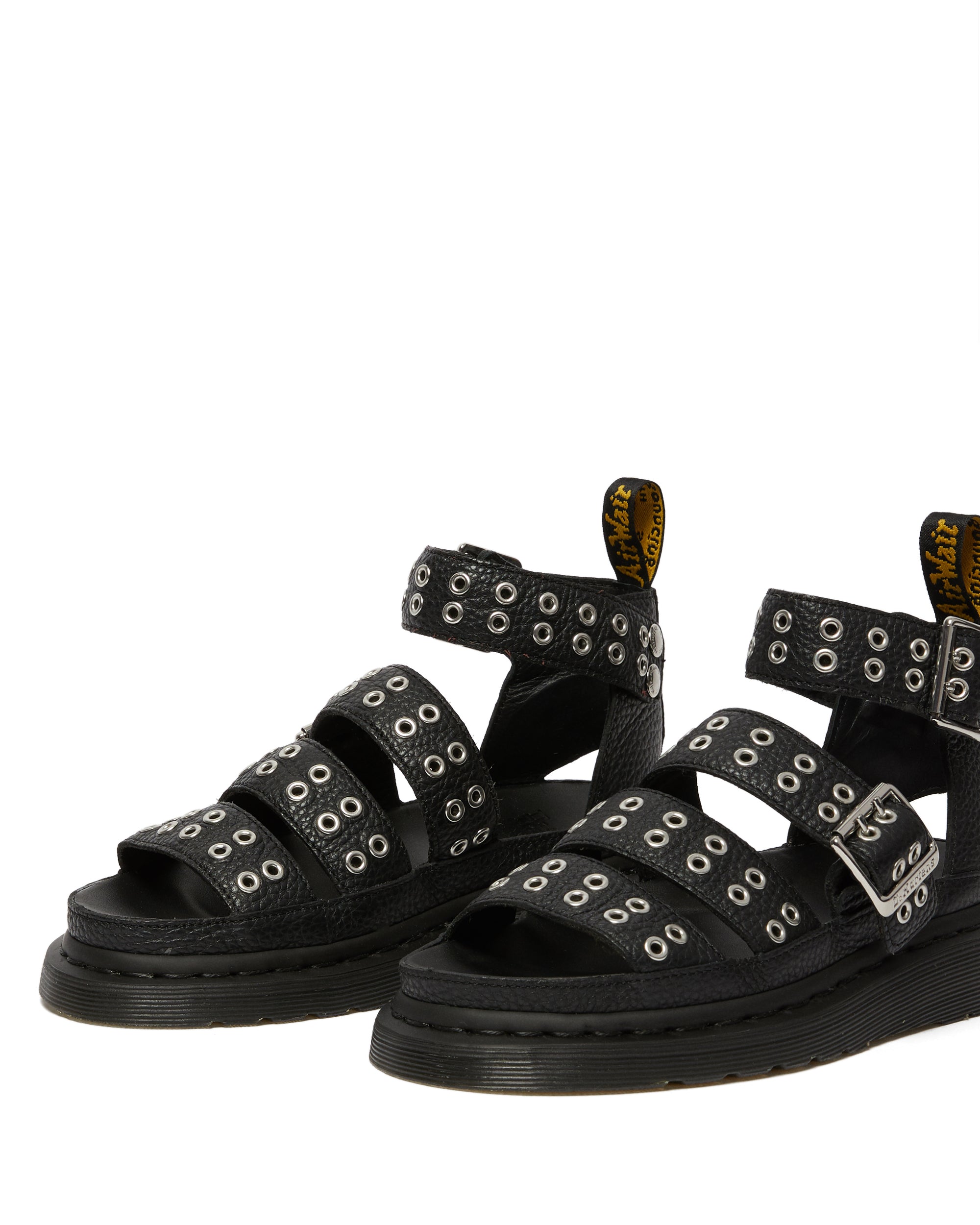 Clarissa II HDW Black Aunt Sally Sandal - Comfortable Women's Sandals for Walking, Beach & Casual Wear