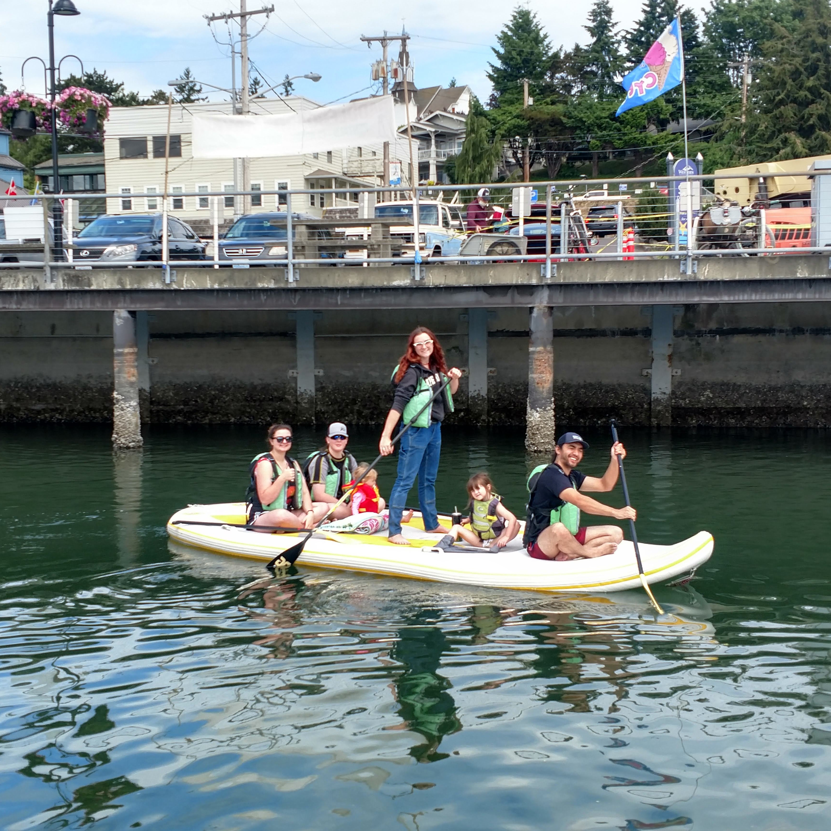 Premium Monster SUP Paddleboard Rentals - Inflatable Stand Up Paddle Board for Adults & Kids - Perfect for Lakes, Beaches & Rivers - Great for Fitness, Yoga & Family Fun