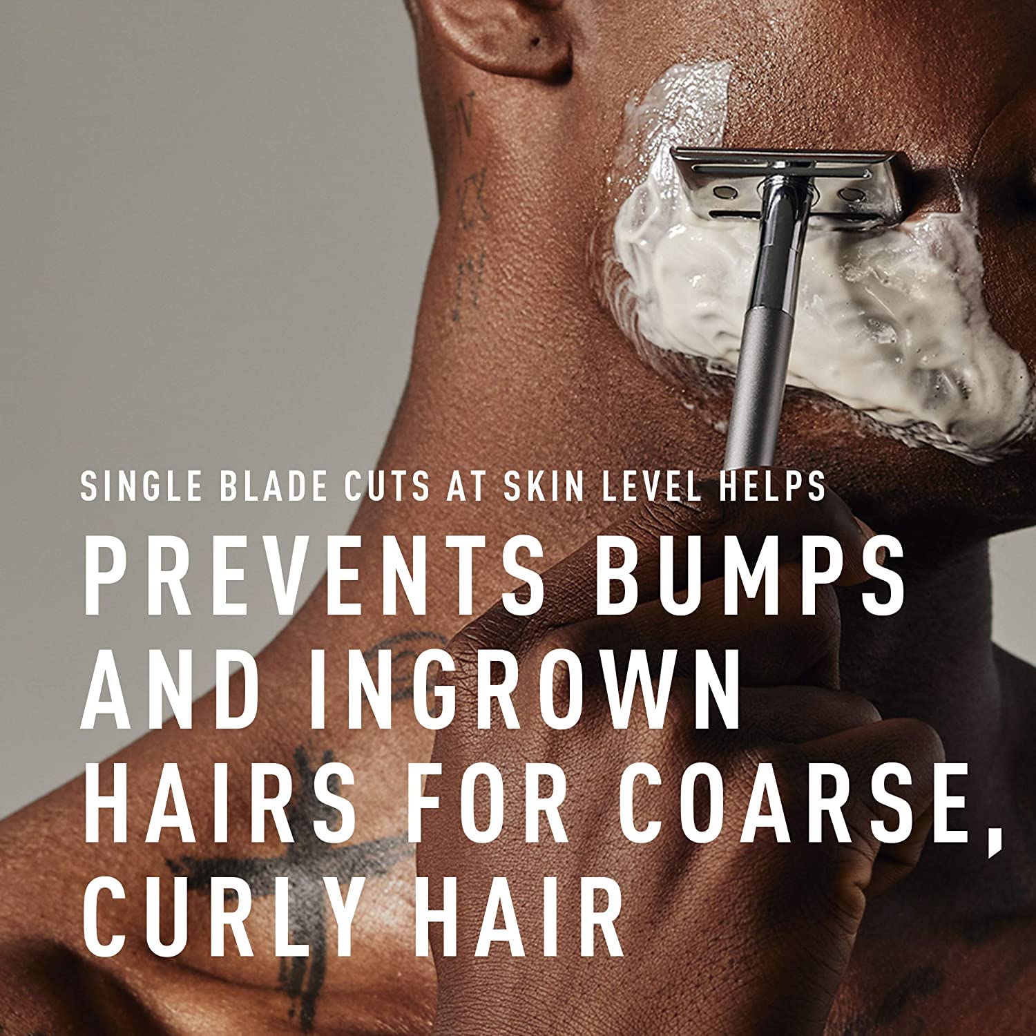 Premium Bevel Men's Safety Razor Shaving Kit - Double Edge Razor, Vegan Shaving Brush & Stand | Perfect for Wet Shaving, Travel & Gifts for Him