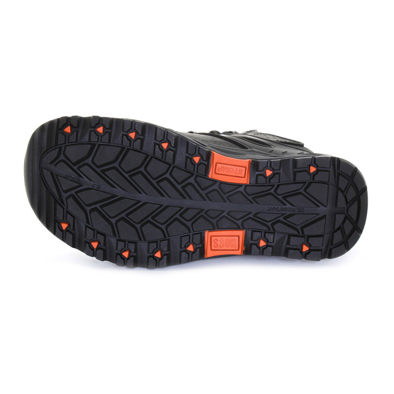 Men's CSA Approved Stomp Work & Safety Boots - Steel Toe, Slip Resistant for Construction, Warehouse & Industrial Work