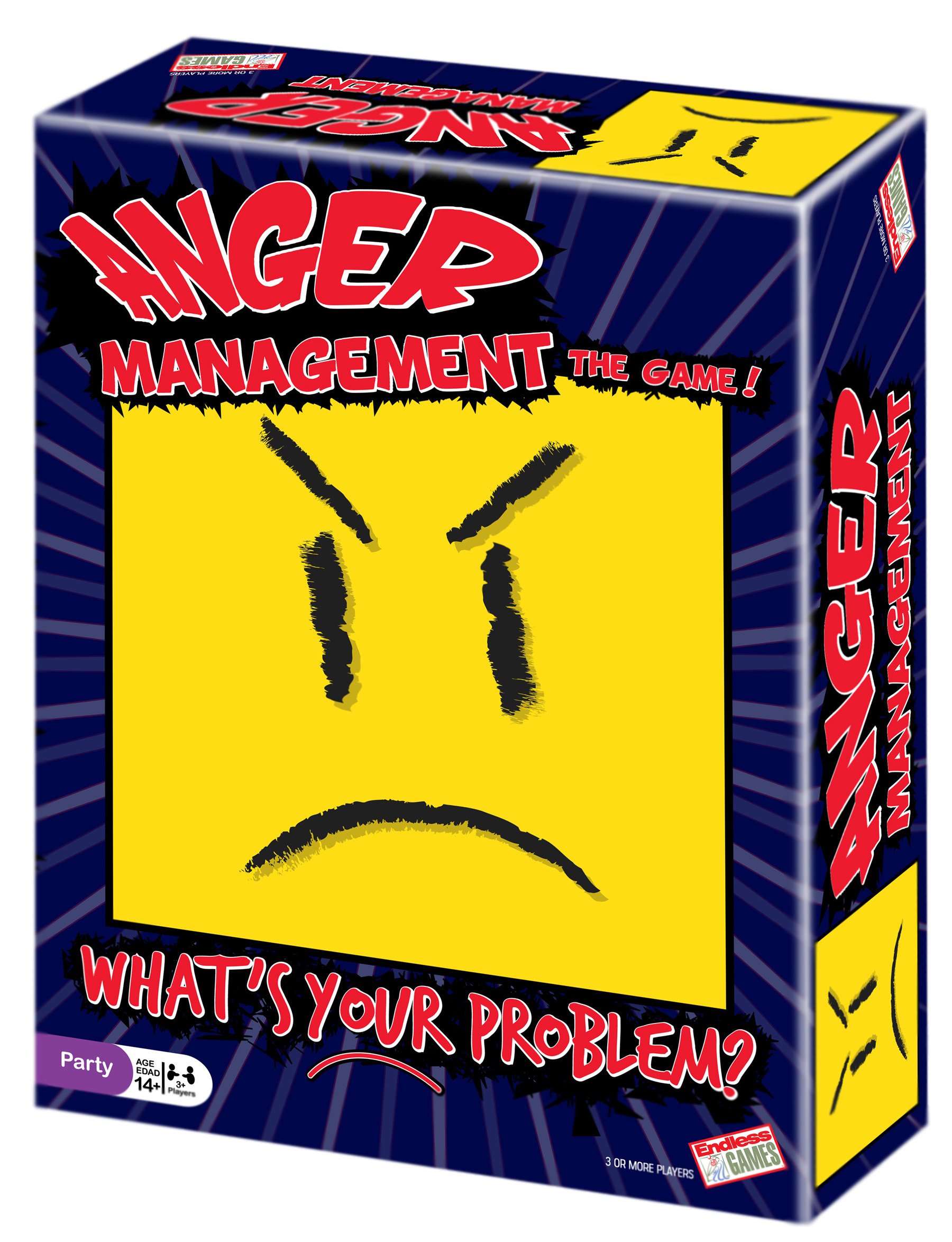 Endless Games Anger Management Party Game - Fun Group Therapy Card Game for Stress Relief & Team Building - Perfect for Family Game Nights, Office Parties & Social Gatherings