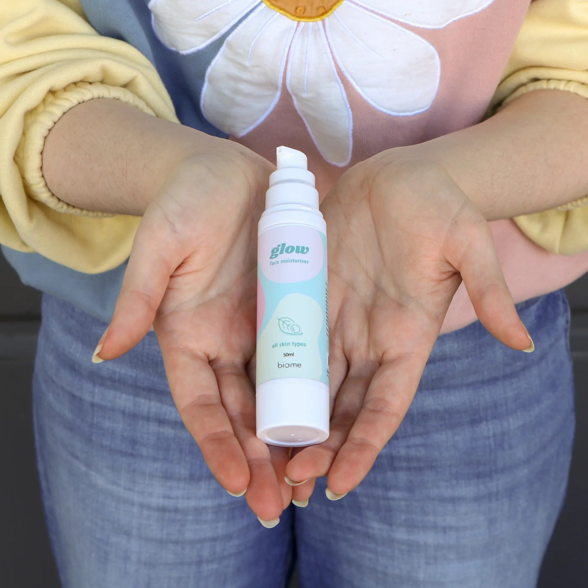 Biome Glow Tween & Teen Face Moisturizer - Hydrating Skincare for Teens & Preteens - Perfect for Daily Use & Sensitive Skin Care Routine