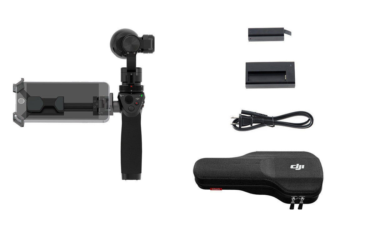 DJI Osmo 4K Handheld Gimbal Stabilizer with Camera - Professional Vlogging, Filmmaking, and Travel Videography Accessory