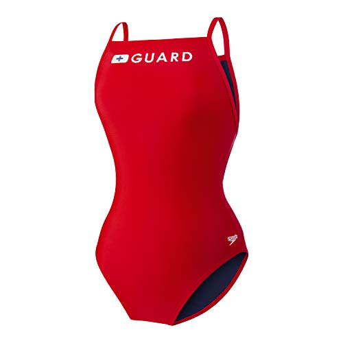 Cross Back Speedo Red