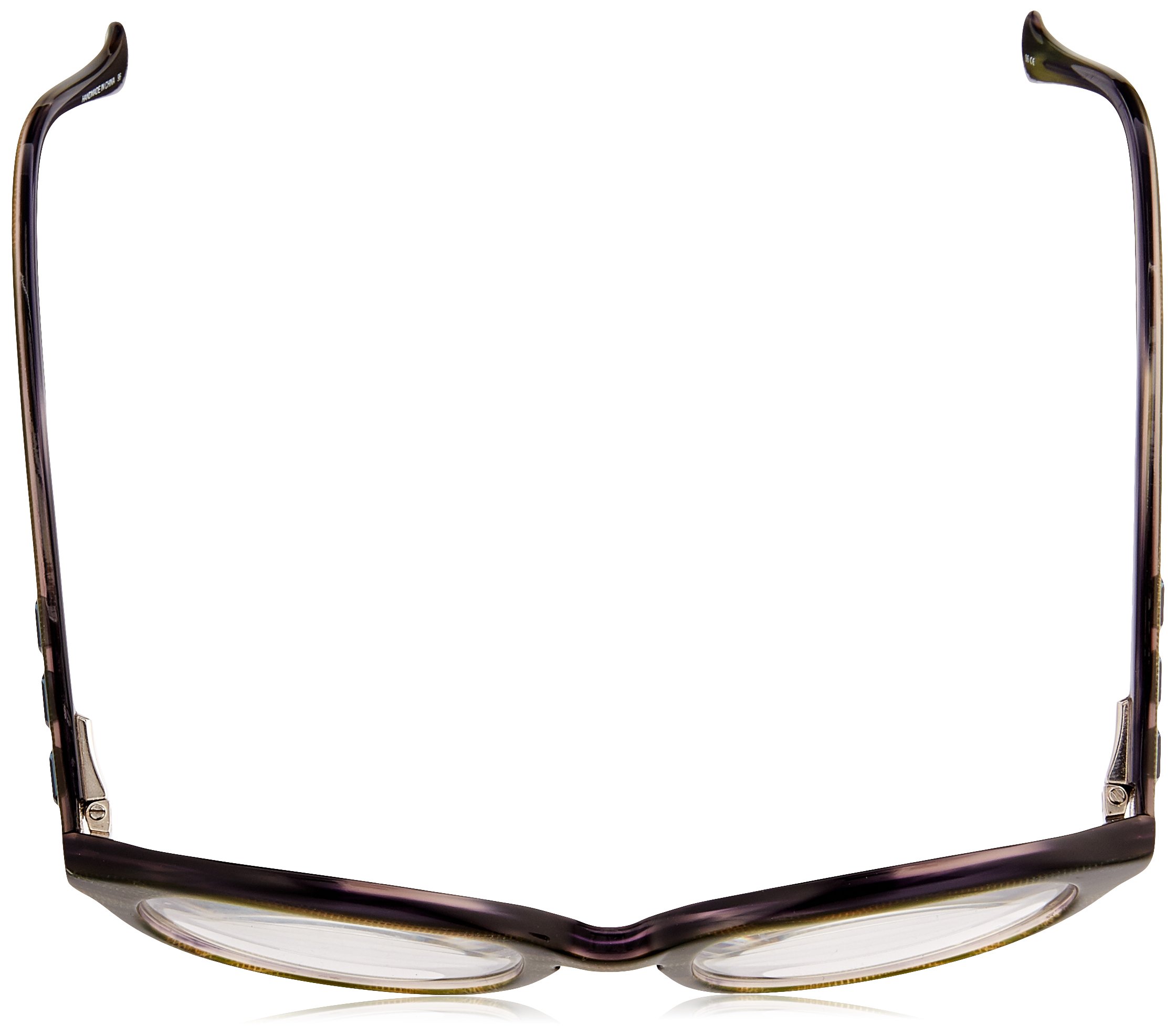 Vera Wang Women's Flint Square Reading Glasses - Stylish & Lightweight for Work, Reading & Computer Use