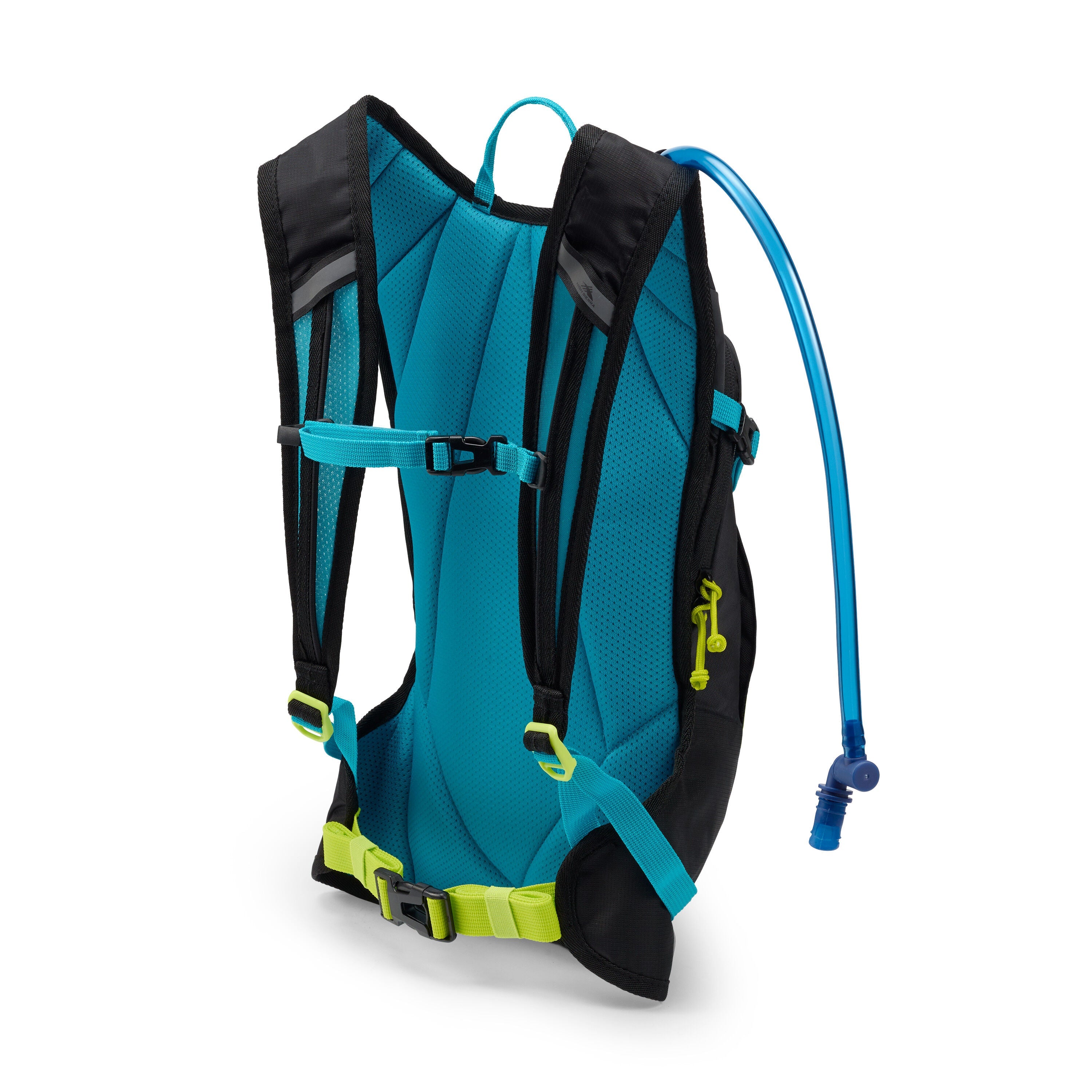 High Sierra Hydrahike 2.0 8L Hydration Backpack - Lightweight Water Bladder Pack for Hiking, Running & Outdoor Adventures - Black