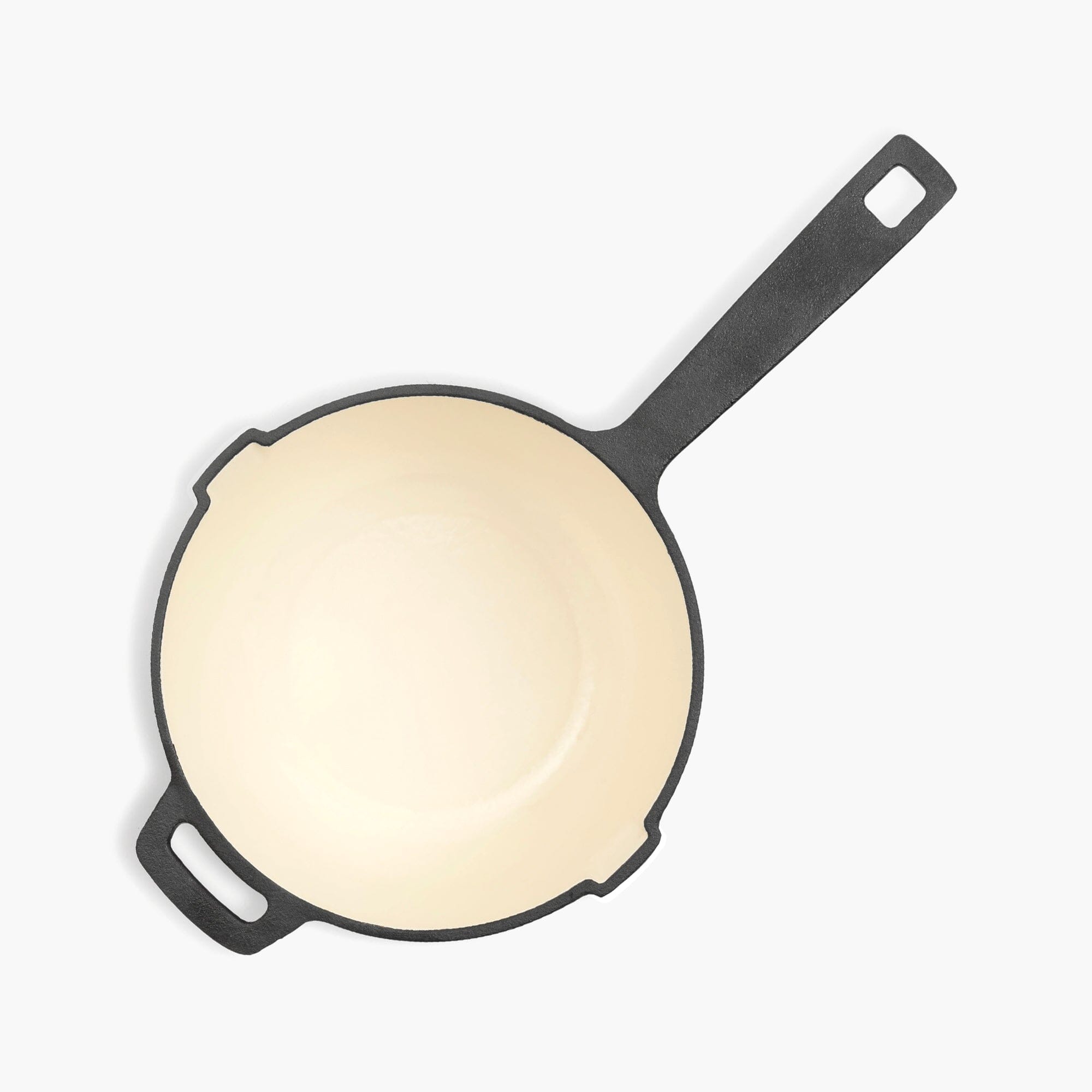 Premium Enamel Lined Cast Iron Saucepan - 3.5 Quart Dutch Oven with Lid - Even Heat Distribution for Stovetop, Oven & Camping - Perfect for Soups, Stews & Braising