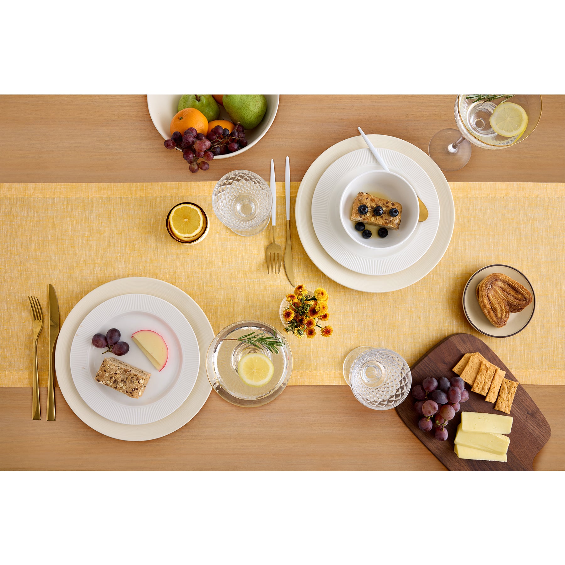 Elegant Athena Table Runner for Dining Room Decor - Perfect for Weddings, Holidays, and Special Occasions