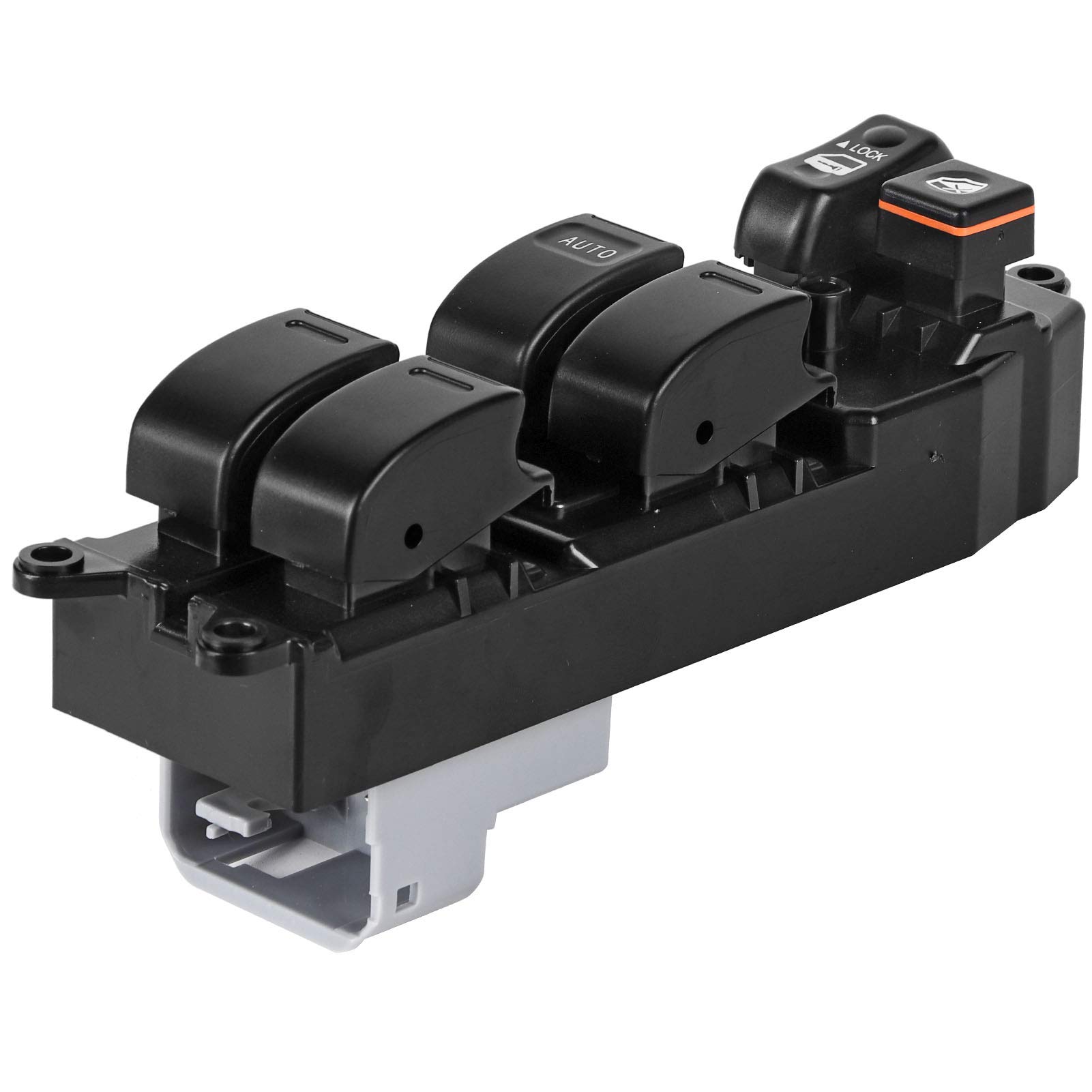 Power Window Master Control Switch for Toyota Fortuner & Hilux (2004-2015) - Black Electric Car Window Switch - Driver Side Door Panel Replacement - Perfect for Smooth Window Operation & Vehicle Maintenance