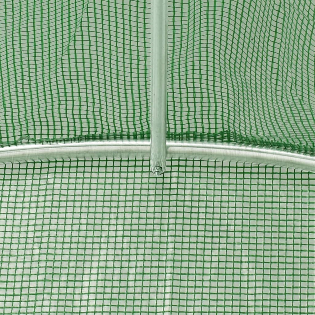 Walk-in Greenhouse Outdoor Gardening Tent with Zippered Door - 48.4 ft² Plant Growing Shelter for Seedlings, Flowers, Herbs & Vegetables (118.1