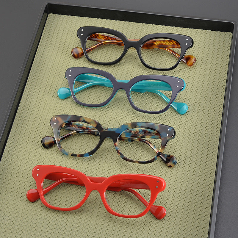 Stylish Acetate Butterfly Glasses Frames SC2003 - Trendy Cat-Eye Eyewear for Women, Lightweight & Durable, Perfect for Everyday Wear, Office, and Fashion Outfits