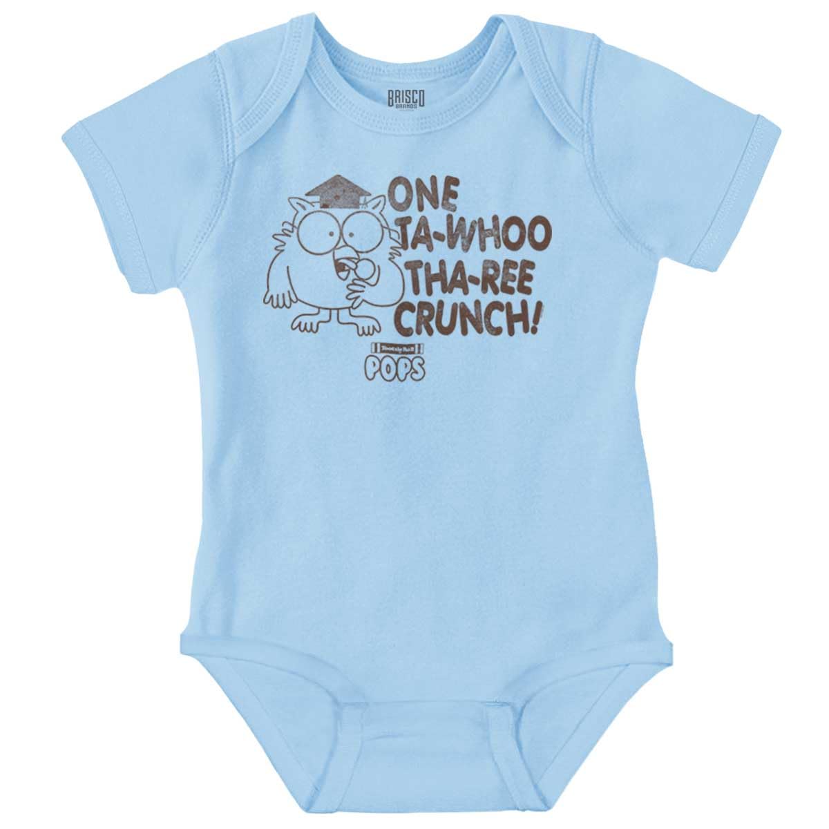 Brisco Brands Mr Owl Tootsie Roll Pop Vintage Logo Baby Romper - Unisex Cute Infant Bodysuit for Boys & Girls | Perfect for Birthday Gifts, Photo Shoots & Retro-Themed Parties