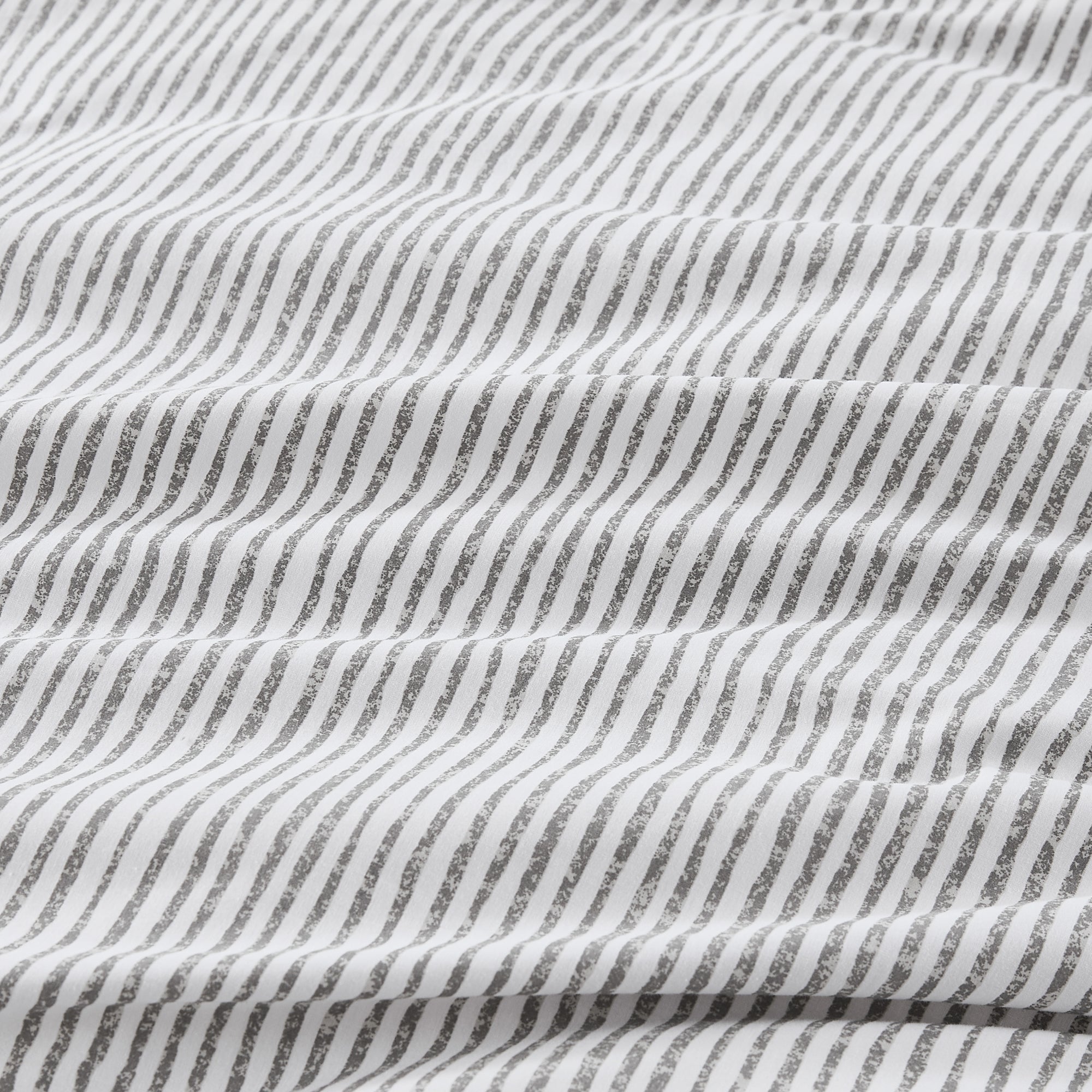 Premium Lima Stripe Cotton Duvet Cover Set - Queen Size, 3-Piece Bedding Set with Pillowcases - Soft & Breathable for All Seasons - Perfect for Master Bedroom, Guest Room & Vacation Homes