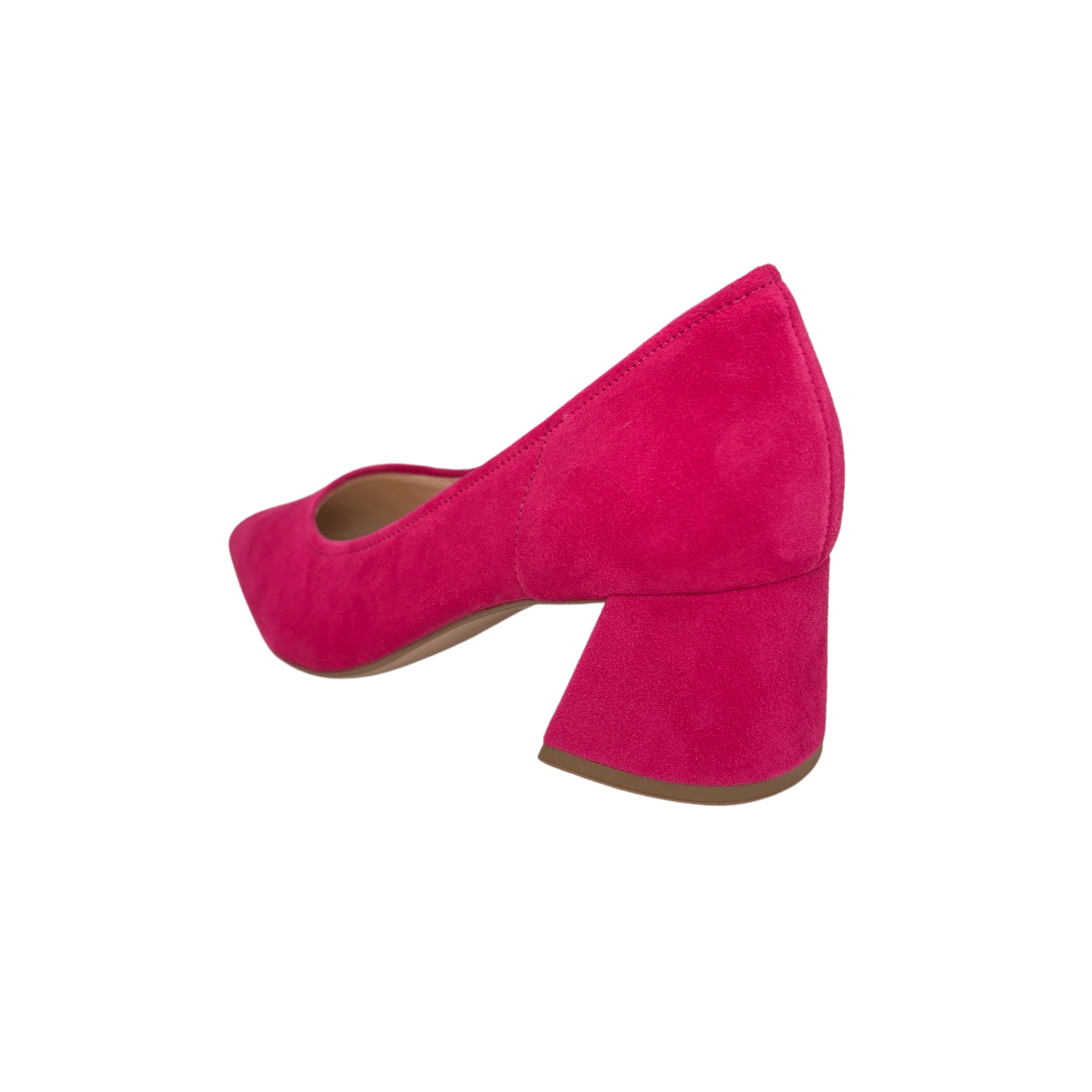 Women's Pink Suede High Heel Pumps - Comfortable Pointed Toe Dress Shoes for Party, Wedding & Office Wear