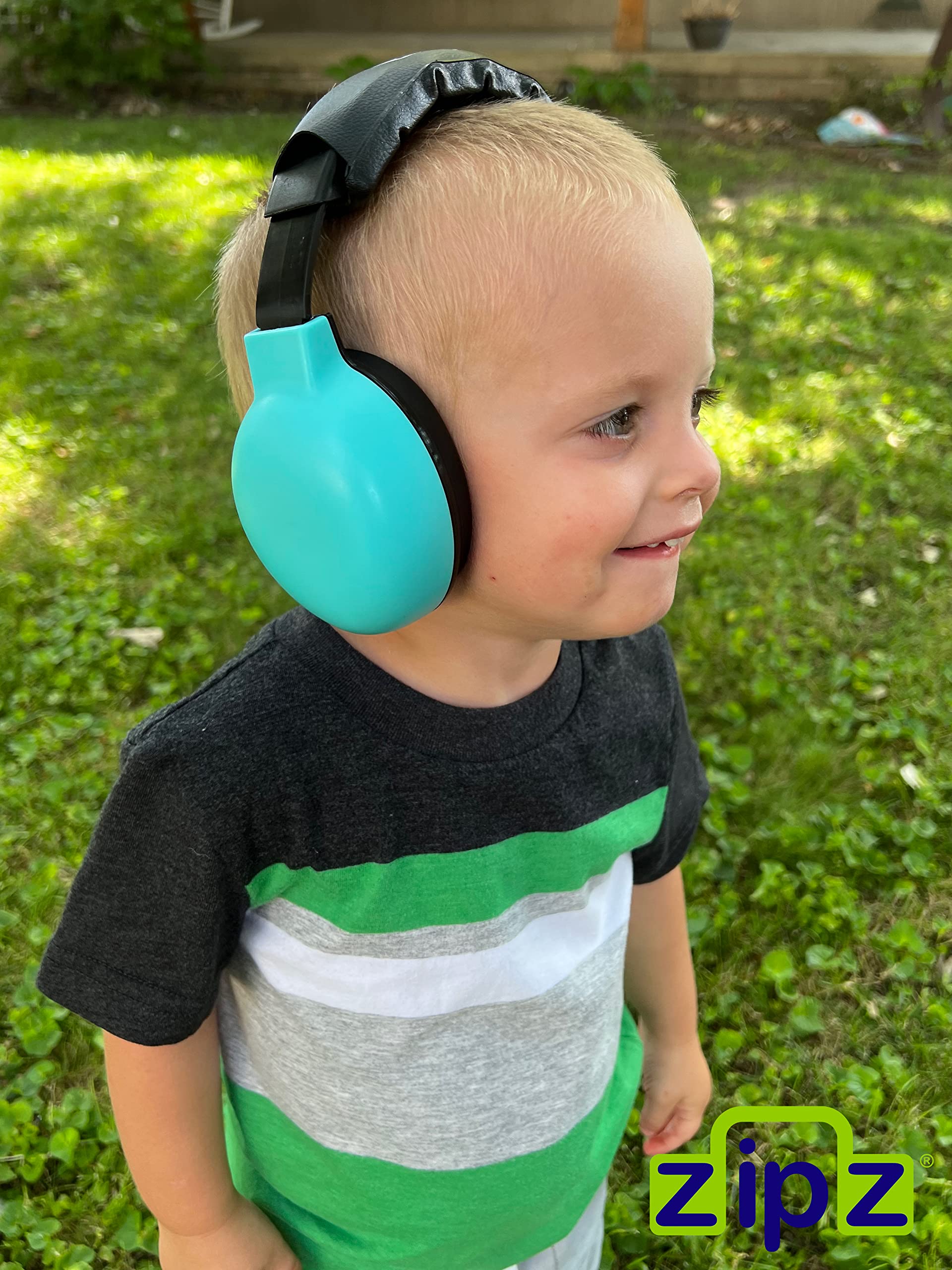 ZIPZ Baby & Toddler Earmuffs - Noise Cancelling Headphones with Magnetic Interchangeable Shells (0-4 Years) - Hearing Protection for Airplanes, Concerts & Fireworks