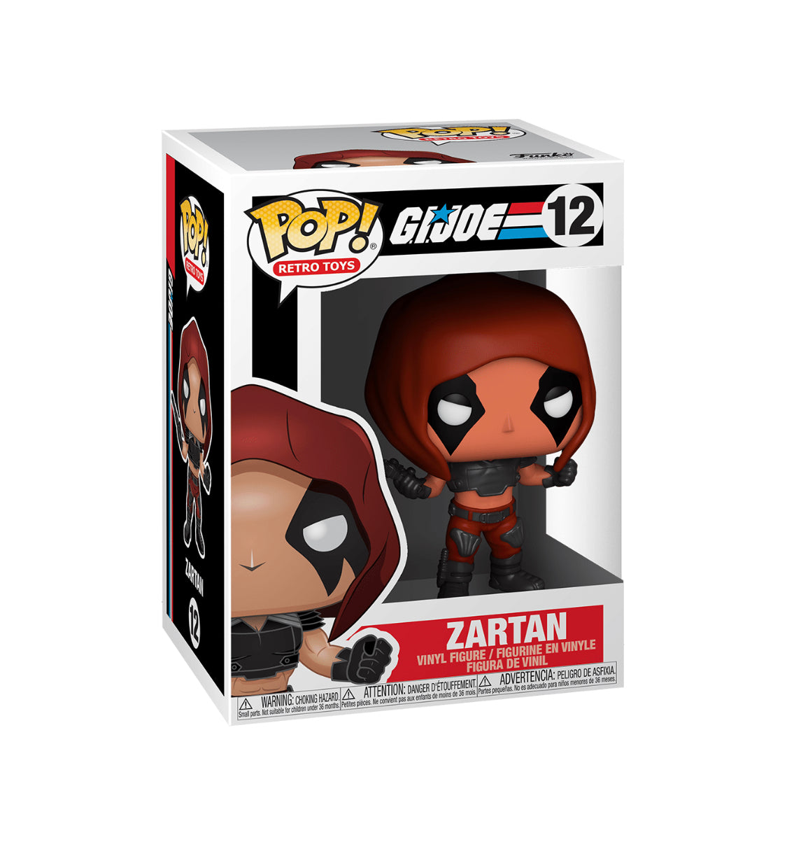 G.I. JOE Zartan Action Figure #12 - Collectible Military Toy for Display & Play | Perfect for Fans, Collectors & Kids Battles