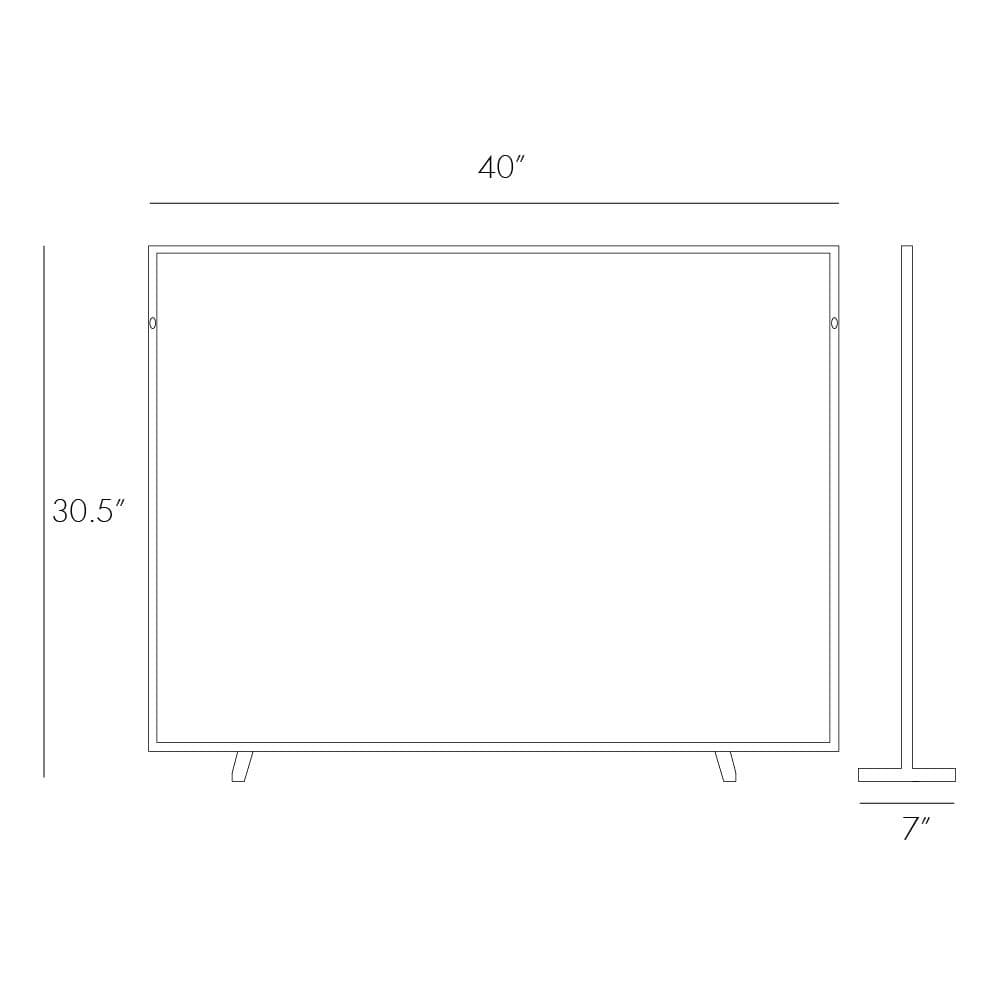 Antonella Screen - High-Quality Privacy Screen for Home & Office | Perfect for Video Calls, Online Meetings & Workspace Privacy