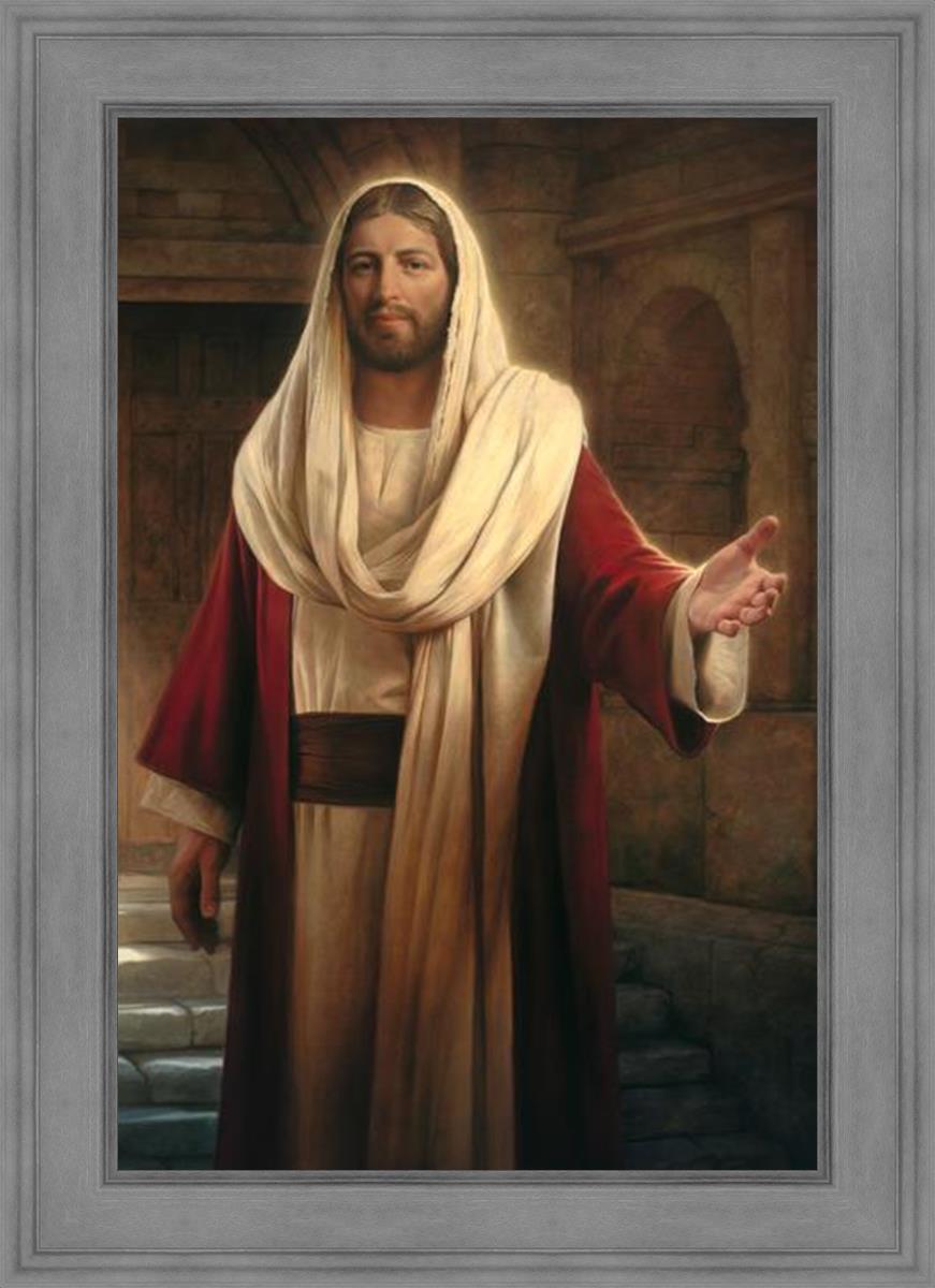 Come Follow Me by Howard Lyon - Inspirational Christian Art Print for Home, Church & Office Decor