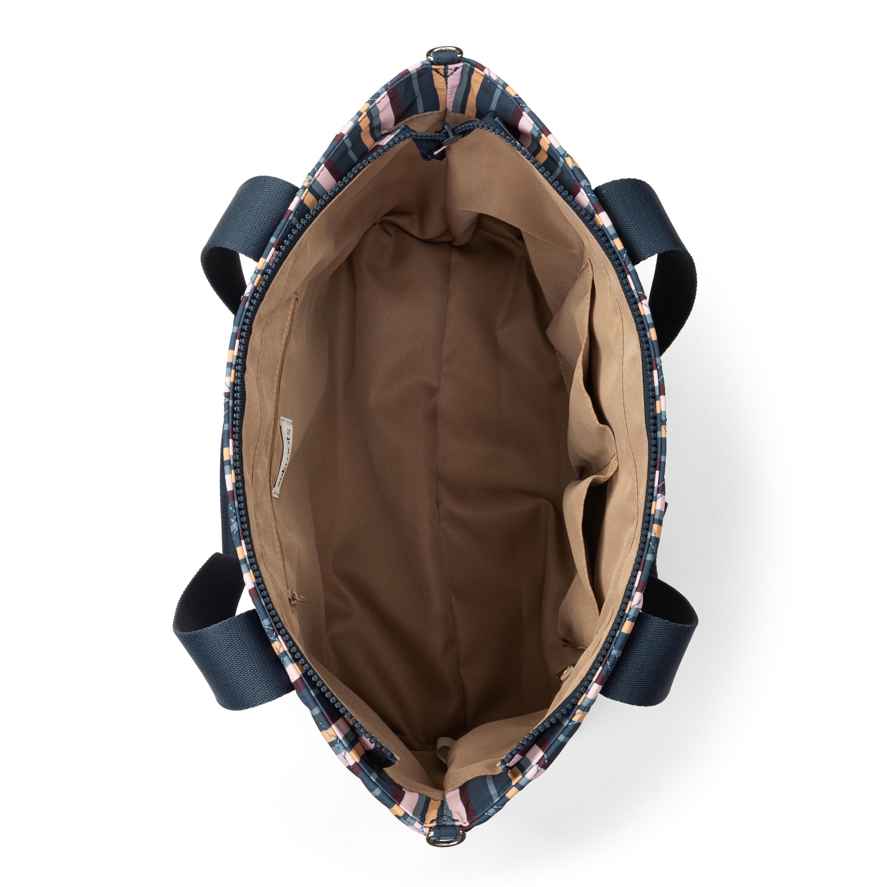 Arlo Large EcoTwill Tote Bag - Vibrant Multi Diamond Quilted Design - Perfect for Work, Travel & Everyday Use