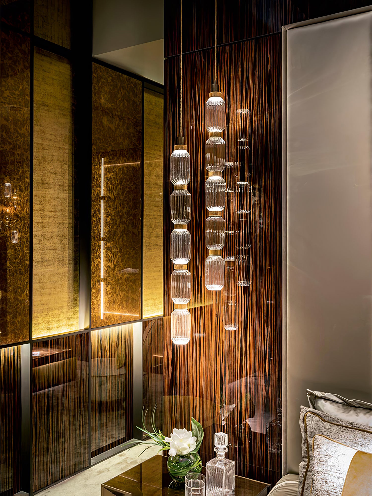 Elegant Ballet Pendant Light - Modern Crystal Glass Ceiling Lamp for Living Room, Bedroom & Dining Room - Perfect for Home Decor and Romantic Ambiance