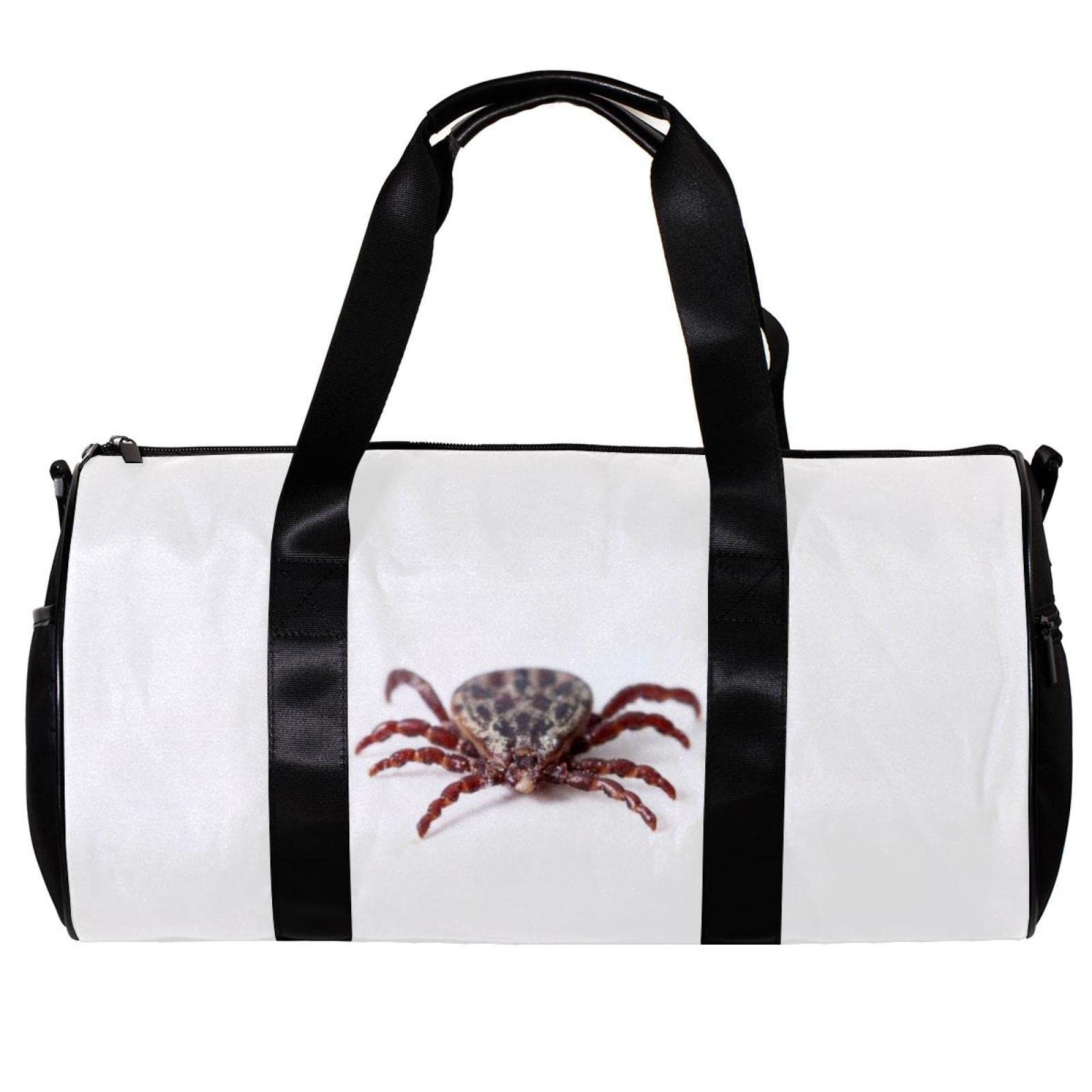 Spider Web Gym Duffle Bag - Large Travel Overnight Weekender Carry On Bag for Men & Women - Perfect for Gym, Workout, Travel & Weekend Getaways