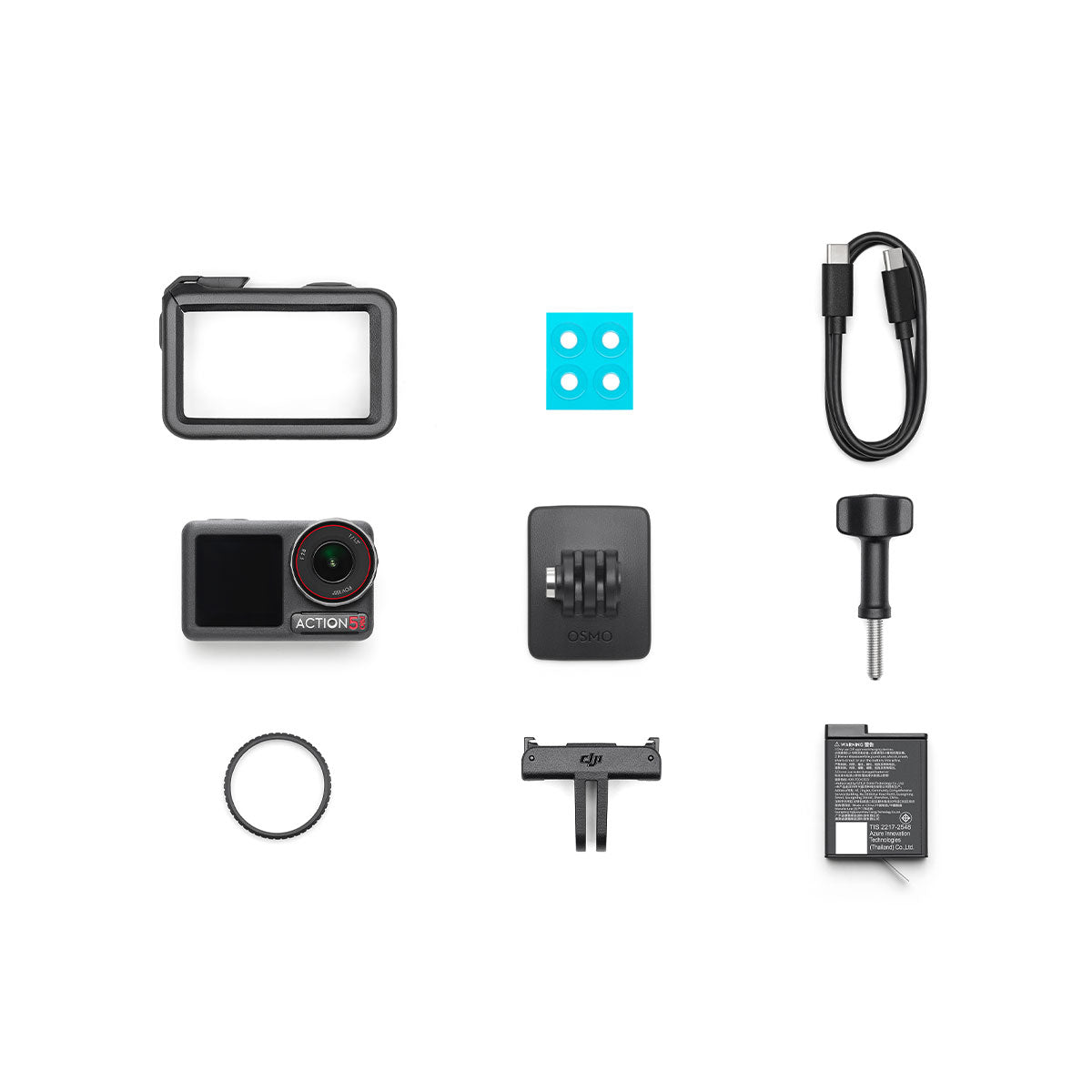 DJI Osmo Action 5 Pro 4K Waterproof Action Camera with Stabilization - Perfect for Vlogging, Travel Adventures & Extreme Sports