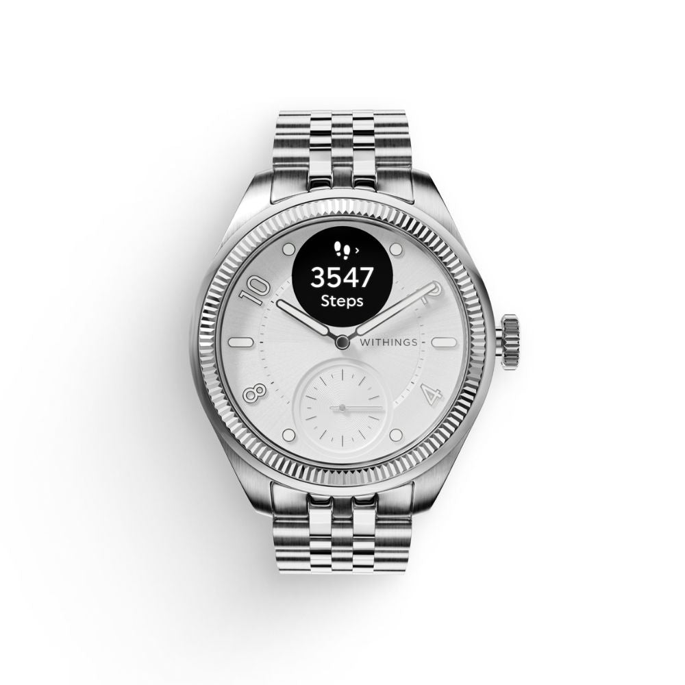 Withings ScanWatch Nova Brilliant Edition - Premium Hybrid Smartwatch with ECG, SpO2 & Sleep Tracking - Perfect for Fitness Enthusiasts & Health Monitoring