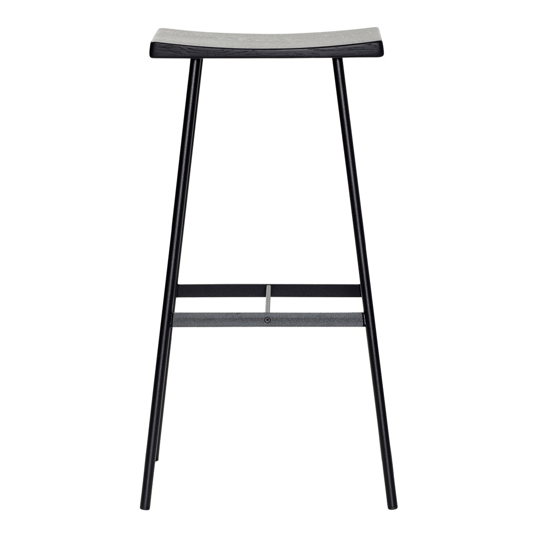 BY KATO HC2 Bar Stool - Modern Adjustable Counter Height Stool with Backrest - Perfect for Kitchen Islands, Breakfast Bars, and Home Decor