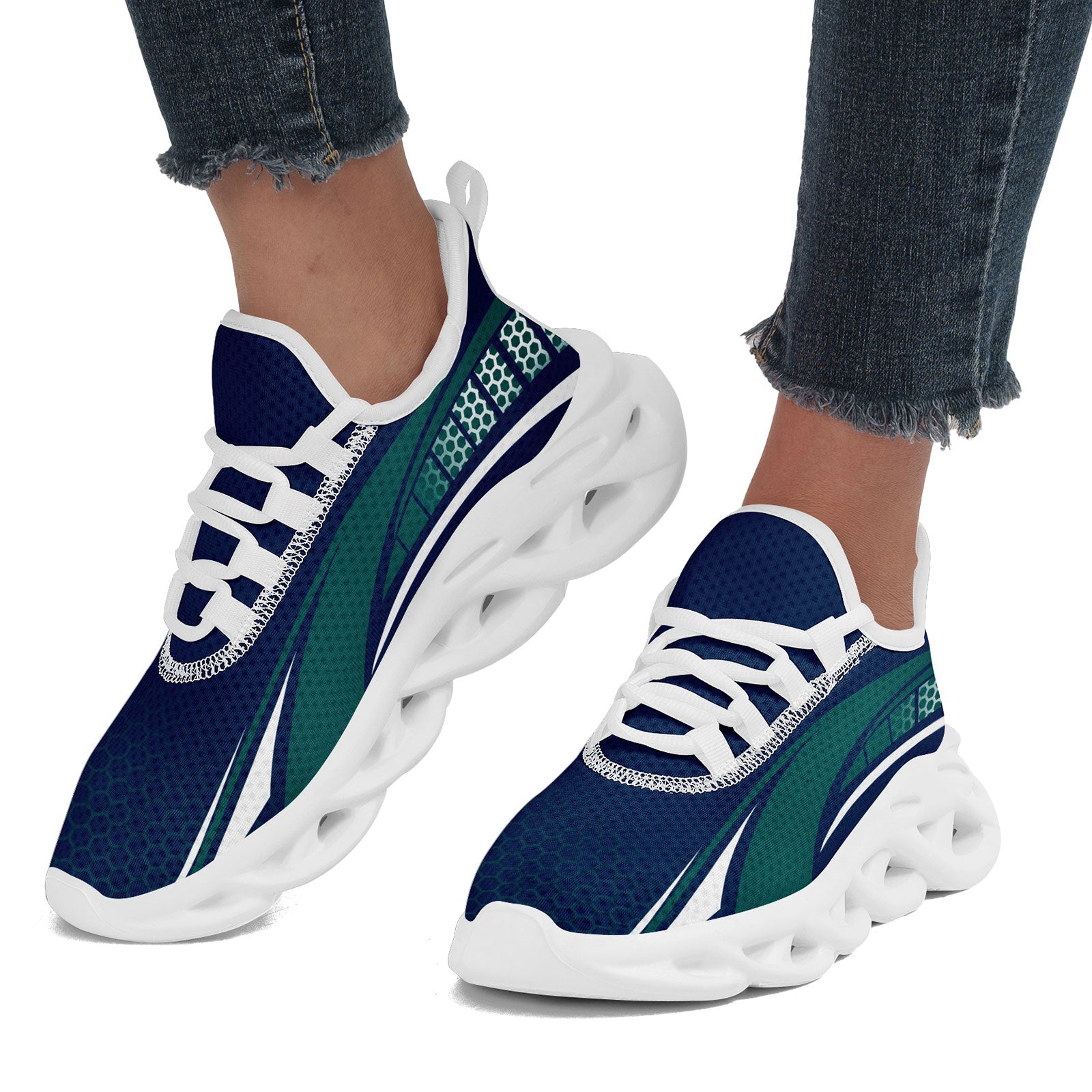 Custom Maxsoul Personalized Sneakers - Lightweight Comfortable Walking Shoes for Men & Women - Fashionable Design FN003 E025022 - Perfect for Running, Gym Workouts & Casual Wear