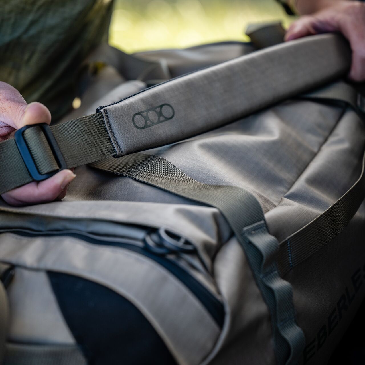 Eberlestock Hyllus Duffel Bag - Ultra Durable Water-Resistant Travel Duffel with Multiple Internal & External Pockets - Perfect for Camping, Hiking, Gym & Outdoor Adventures