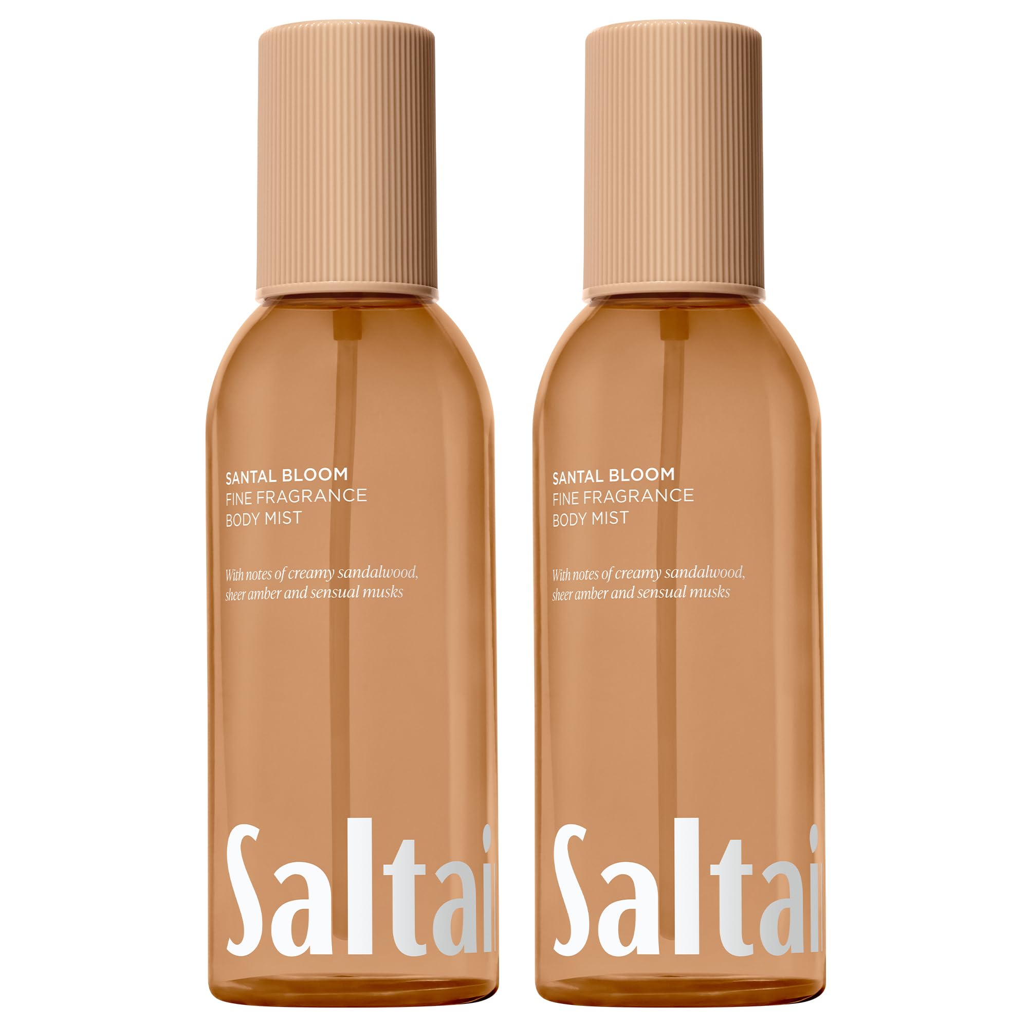 Saltair Body Mist - Santal Bloom Fragrance - 2 Pack Set for Women | Long-Lasting Scent for Daily Use, Work, and Special Occasions