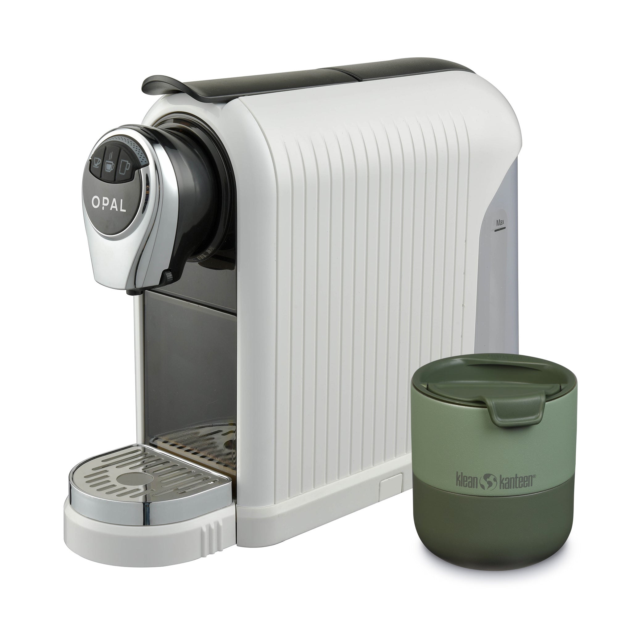 Premium OPAL Coffee Machine & Insulated Rise Lowball Tumbler Bundle - Perfect for Home Brewing & On-the-Go Coffee Lovers