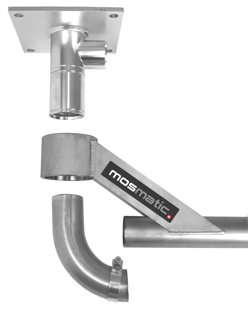 Mosmatic Air Boom Ceiling Mount - Professional Car Detailing & Washing Tool for Garages & Auto Shops | Perfect for High-Pressure Cleaning & Water Filtration Systems