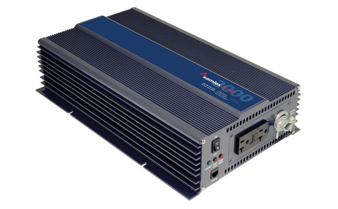 2000W Pure Sine Wave Power Inverter 12V DC to 120V AC - Reliable for RVs, Camping, Solar Systems & Emergency Backup Power